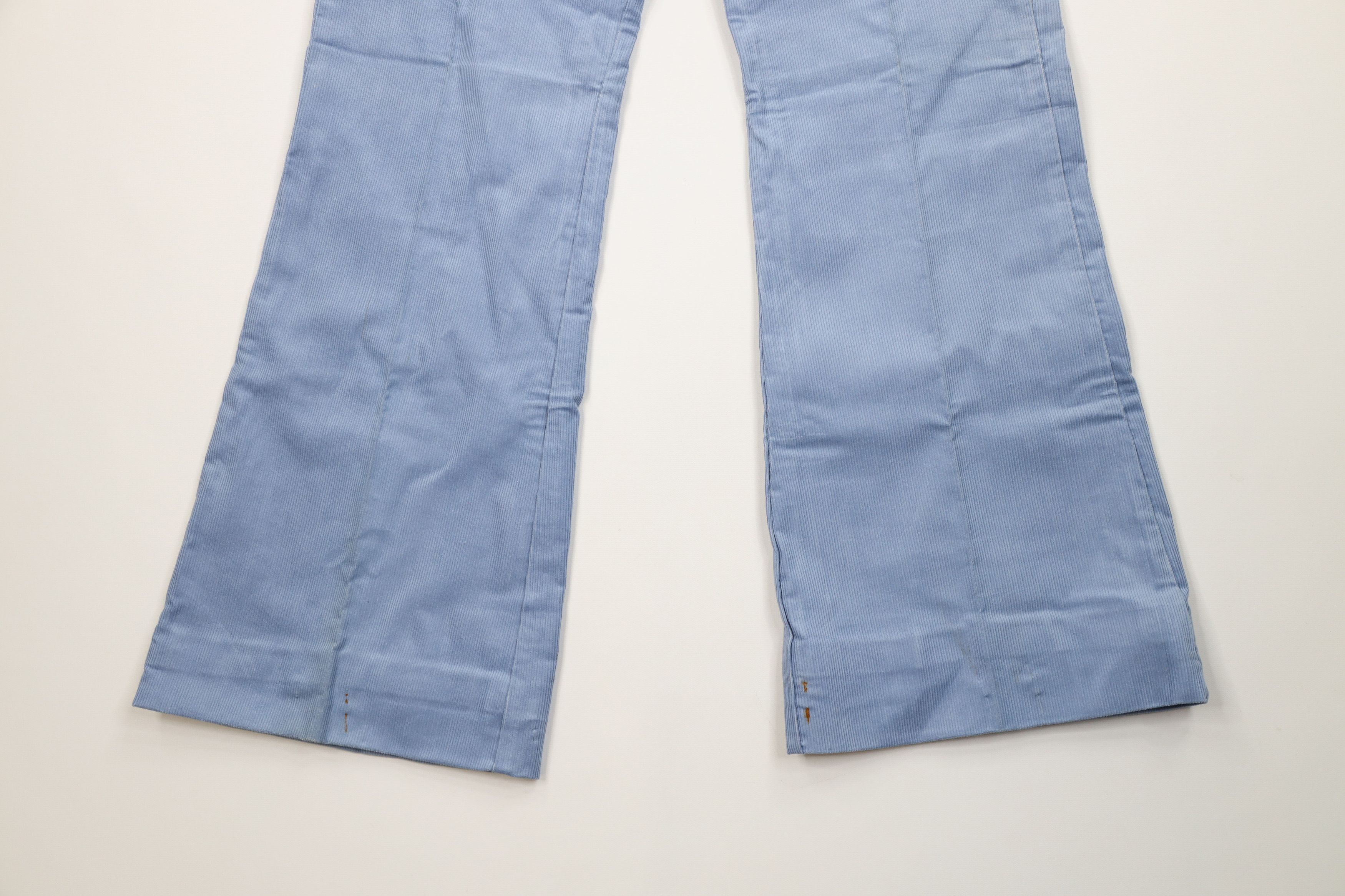 Sundek Vintage 70s Sundek Corduroy Bell Bottoms Pants Blue USA Size US 32 / EU 48 - 4 Thumbnail