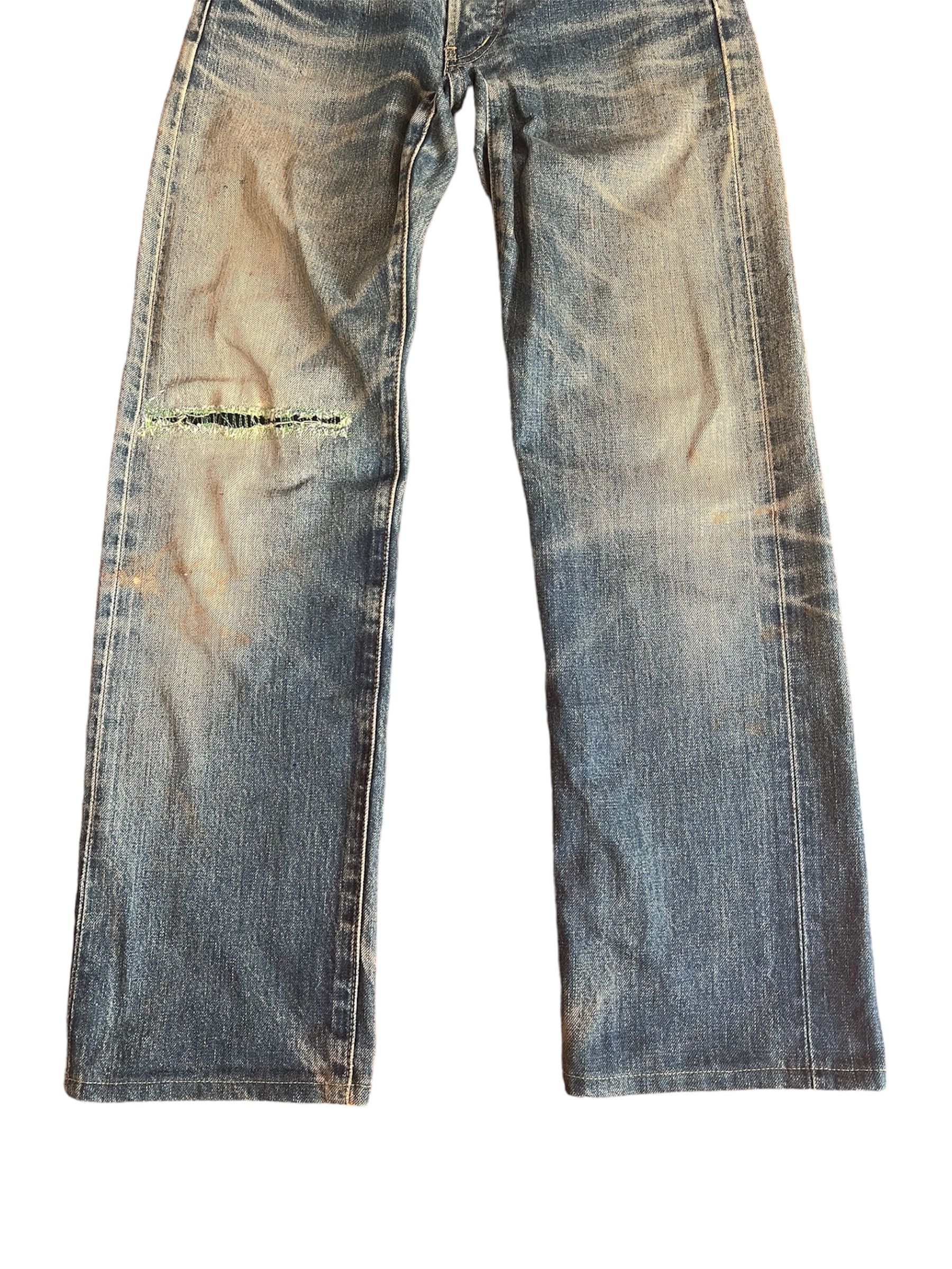 Levi's Rare Levi’s 503BXX Big E Redline W30 L34 Denim Distressed Size US 30 / EU 46 - 5 Thumbnail