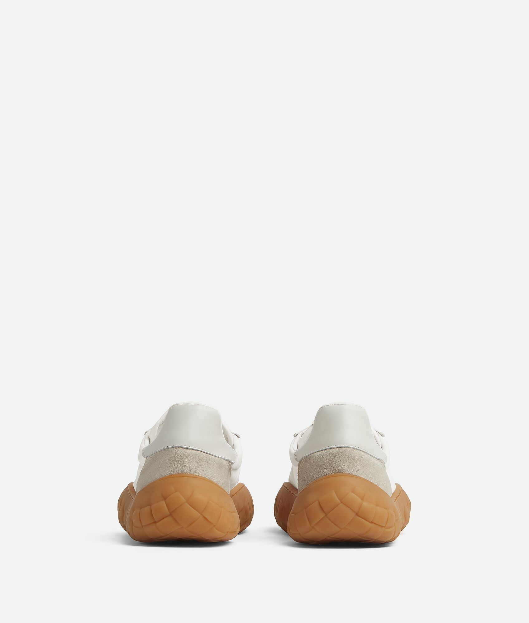 Bottega Veneta o1lf3ng10825 Explora Sneakers in White/Gray Size US 13 / EU 46 - 3 Thumbnail