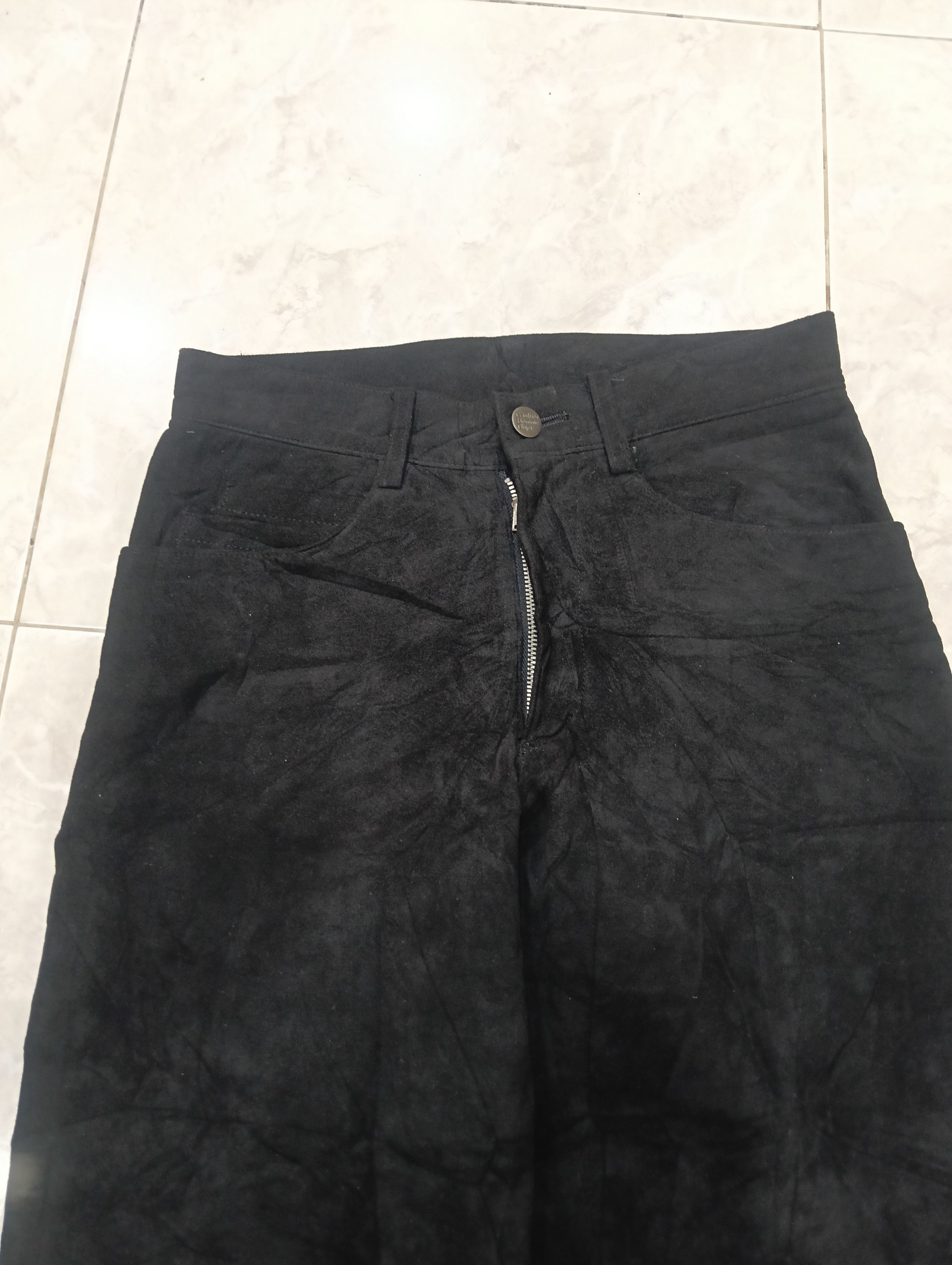 Designer × Gaultier Homme Objet × Jean Paul Gaultier Gaultier Homme Object Pant Like Velvet Size US 27 - 3 Thumbnail