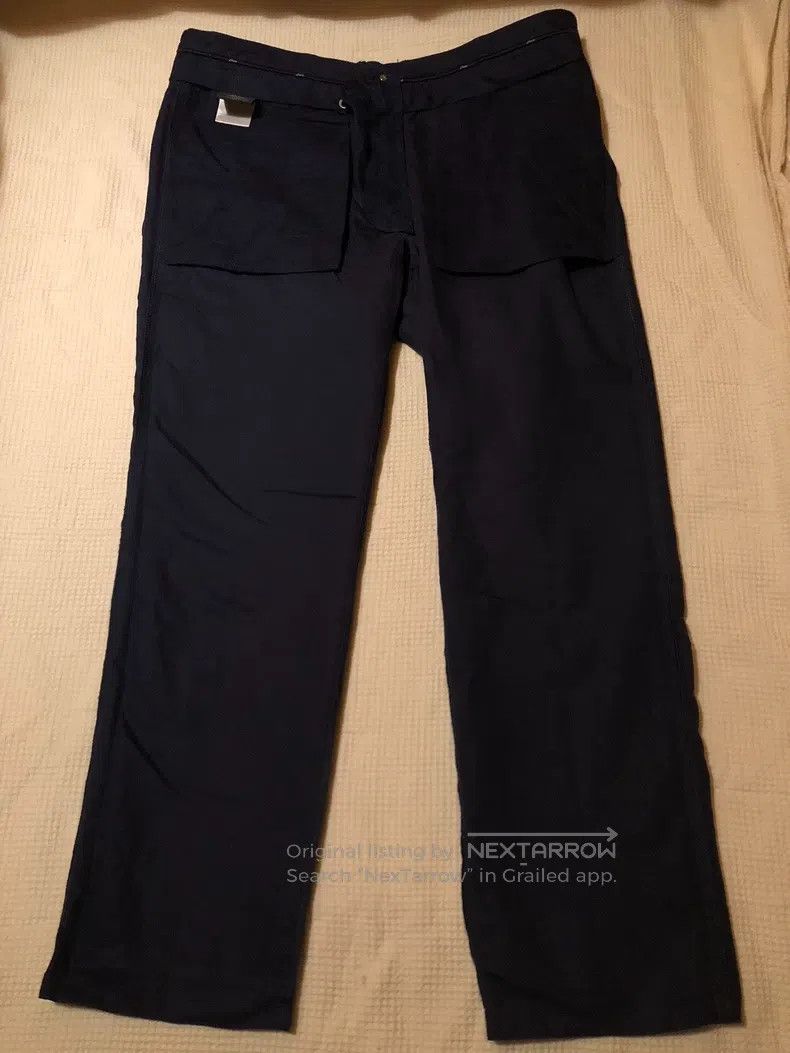 Brioni Brioni Cotton Linen Long Trousers Size US 38 / EU 54 - 4 Thumbnail