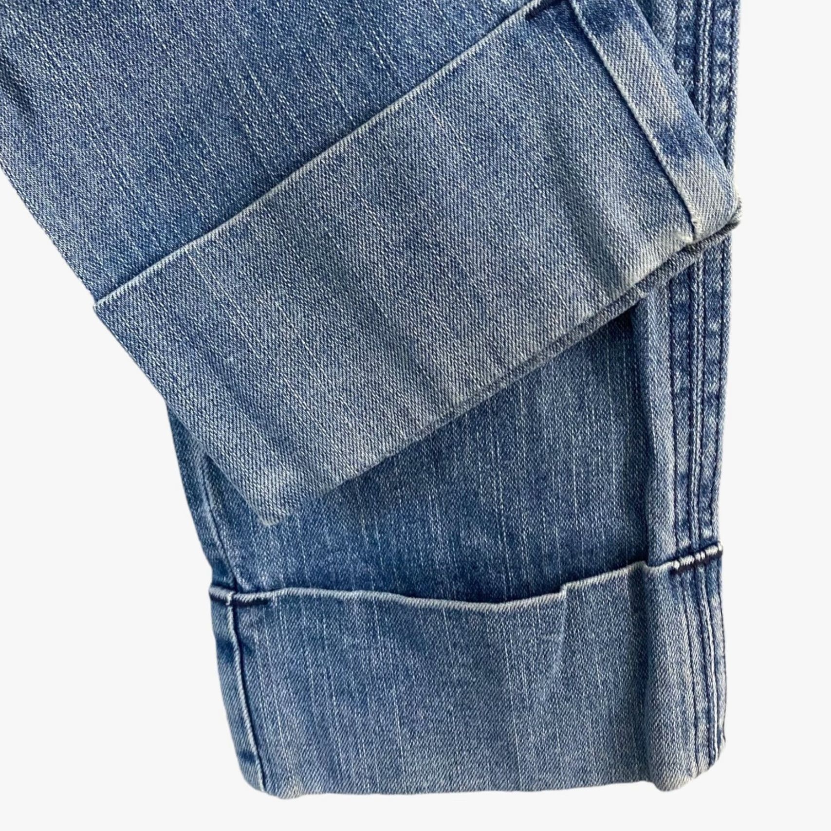 Hurley Hurley Jeans Capri Cuffed Womens 3 Blue Light Wash Low-Rise Denim Stretch Pants/Capri Jeans Size 26" / US 2 / IT 38 - 7 Thumbnail