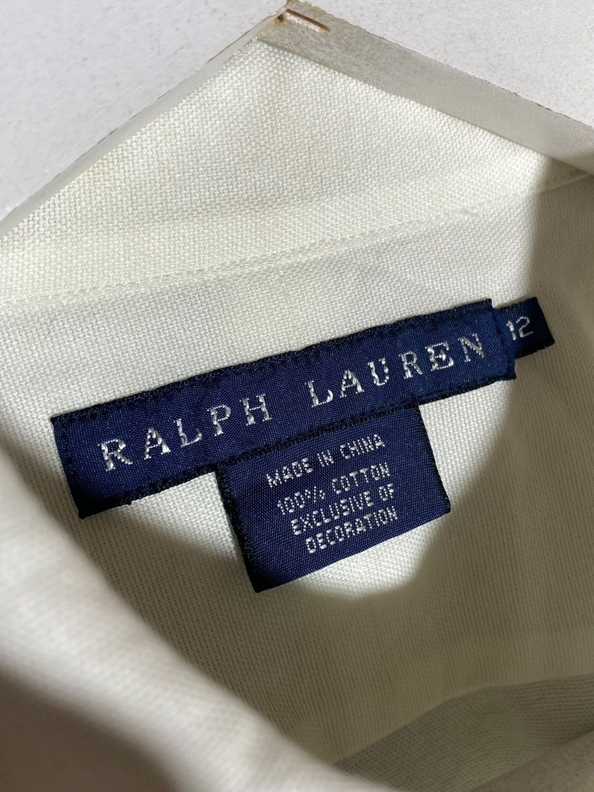 Polo Ralph Lauren VTG Ralph Lauren Bleecker Big Double Pony Crest Shirt Size XL / US 12-14 / IT 48-50 - 15 Thumbnail