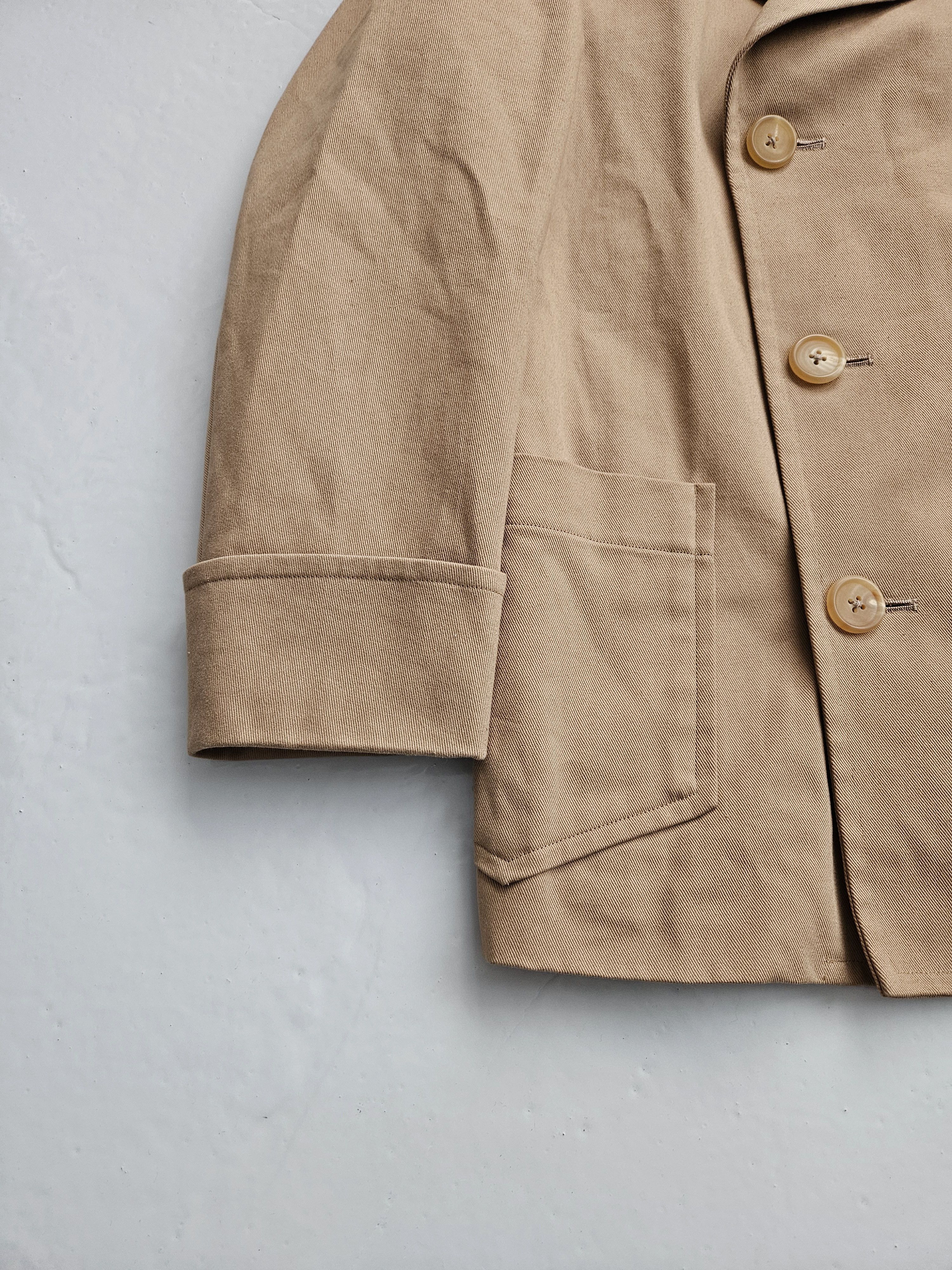 Y's for Men Yohji Yamamoto Y's double breasted reefer jacket peacoat Size US M / EU 48-50 / 2 - 5 Thumbnail