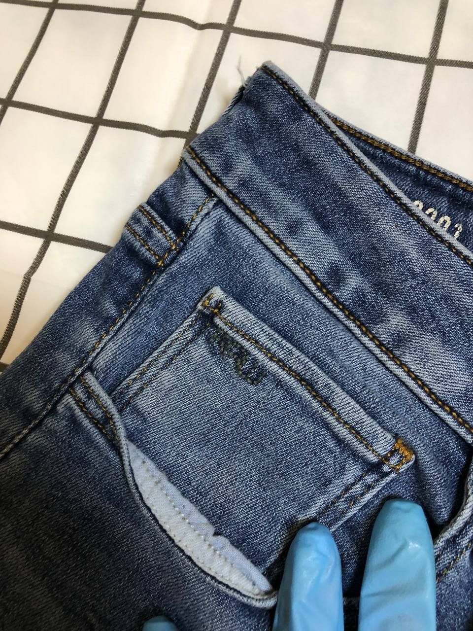 G-Star G-Star RAW Deconstructed Slim Straight Jeans Blue Size US 32 / EU 48 - 14 Thumbnail