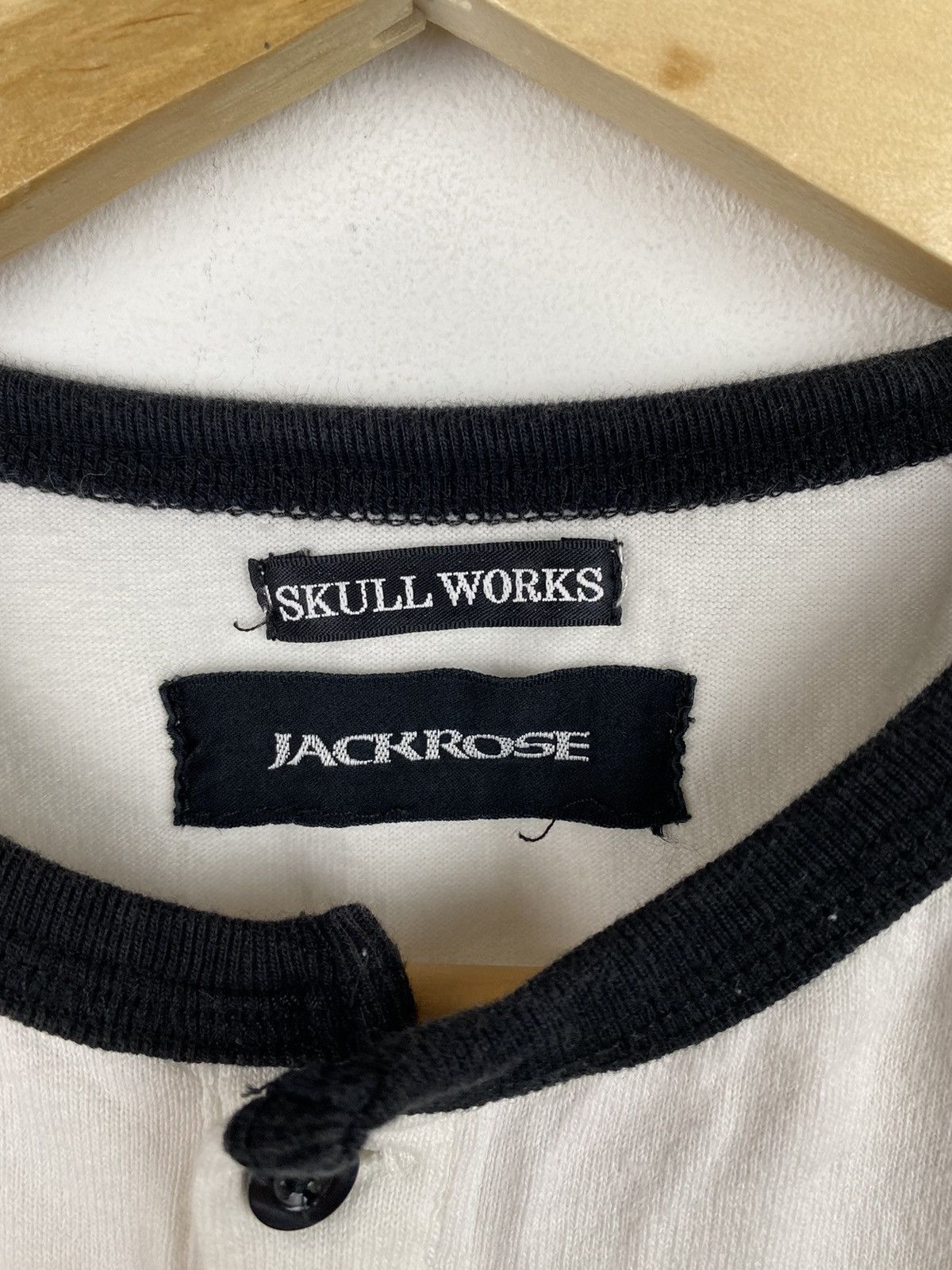 Skull Works by Jackrose Button T-shirt