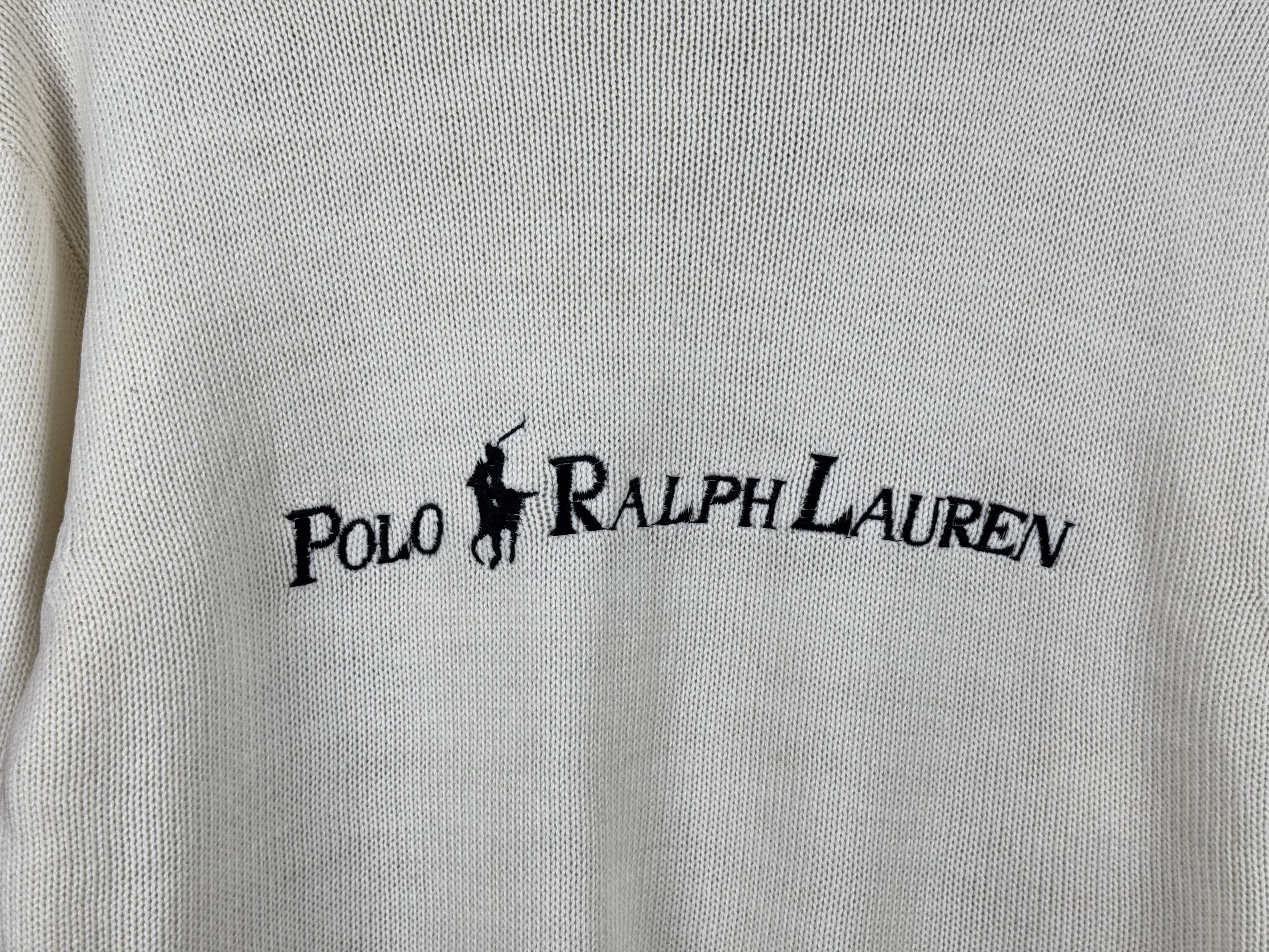 Polo Ralph Lauren Vintage POLO RALPH LAUREN Big Logo Sweater Size US L / EU 52-54 / 3 - 3 Thumbnail