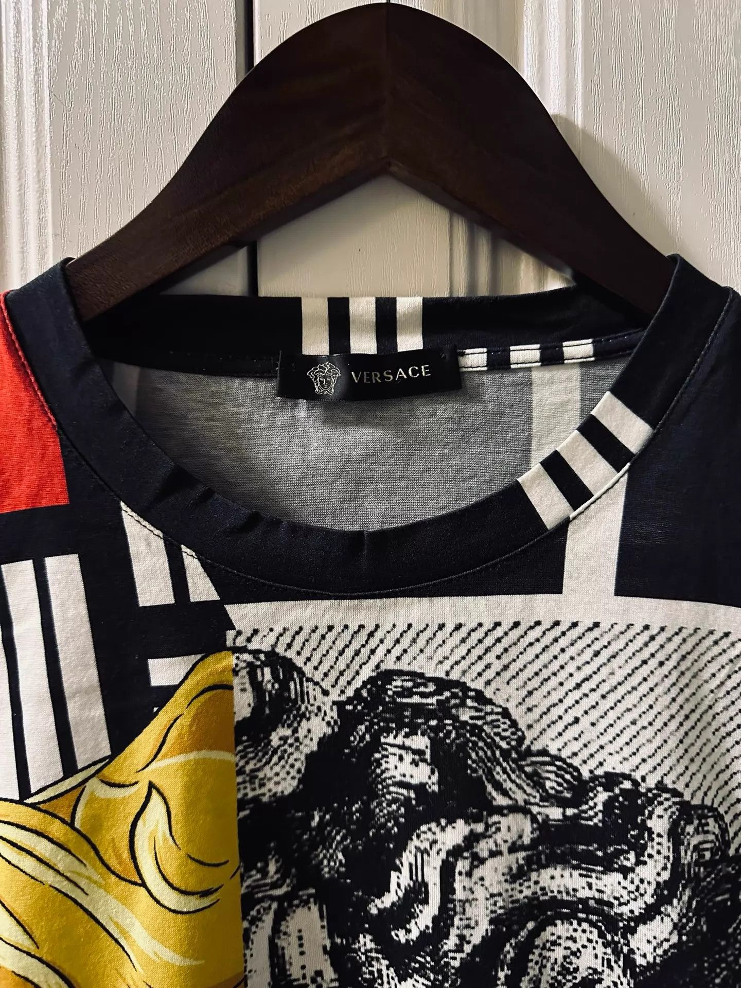 Versace Versace Main Line Medusa Print Black Short Sleeve T-Shirt XL Size US XL / EU 56 / 4 - 3 Thumbnail