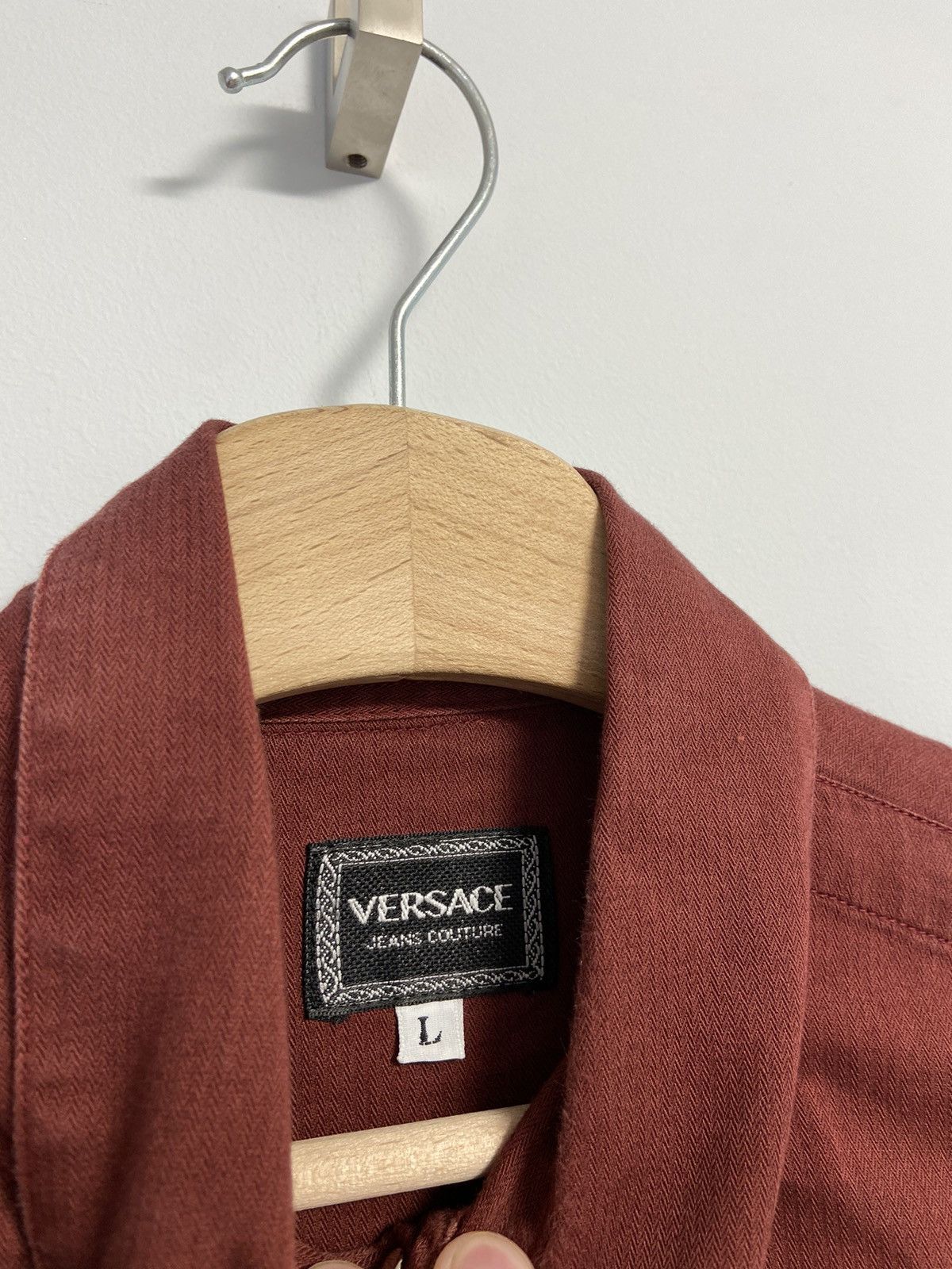 Vintage Versace Button Up Shirt Size US L / EU 52-54 / 3 - 10 Thumbnail