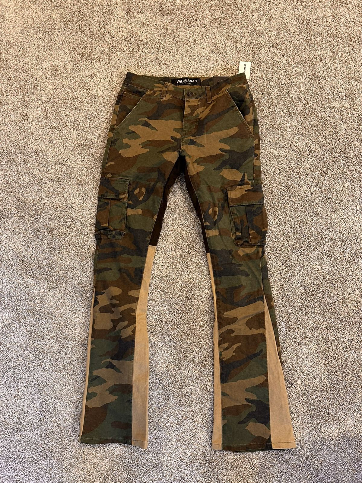 Valabasas Valabasas Stacked Flare Pants Size US 32 / EU 48 - 1 Thumbnail