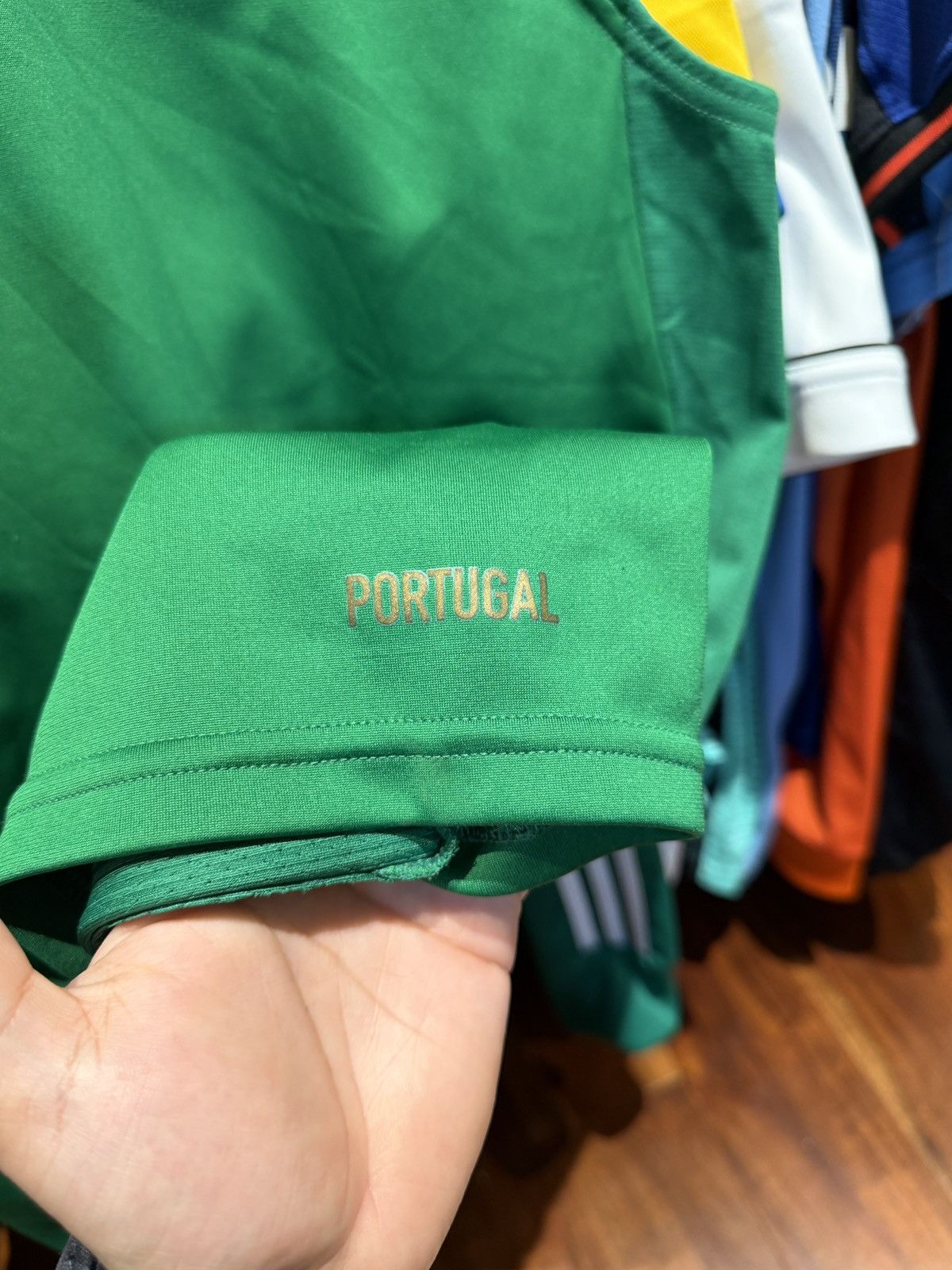Nike Portugal 2008 Training Jersey (Tank Top) Size US L / EU 52-54 / 3 - 5 Thumbnail