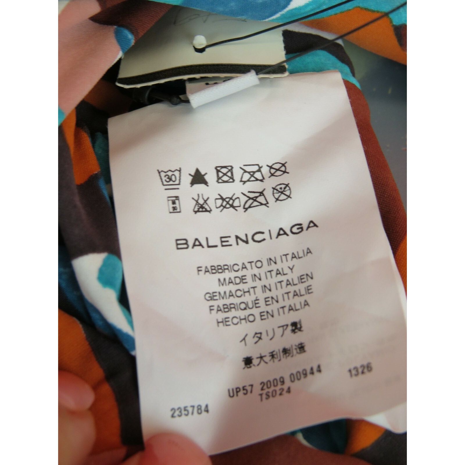 Balenciaga BALENCIAGA MULTI COLOR FLORAL NYLON BOW SWIMSUIT 40 ITALY Size ONE SIZE - 8 Thumbnail