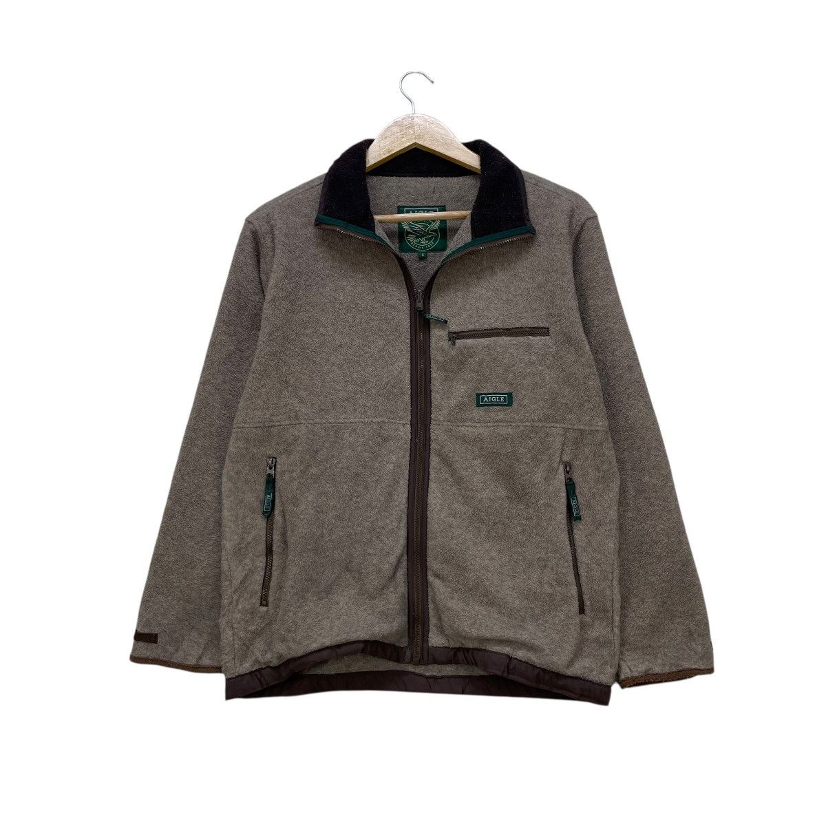 Aigle 💥Vintage Aigle Fleece Zip Up Jacket Size Small Size US S / EU 44-46 / 1 - 1 Thumbnail