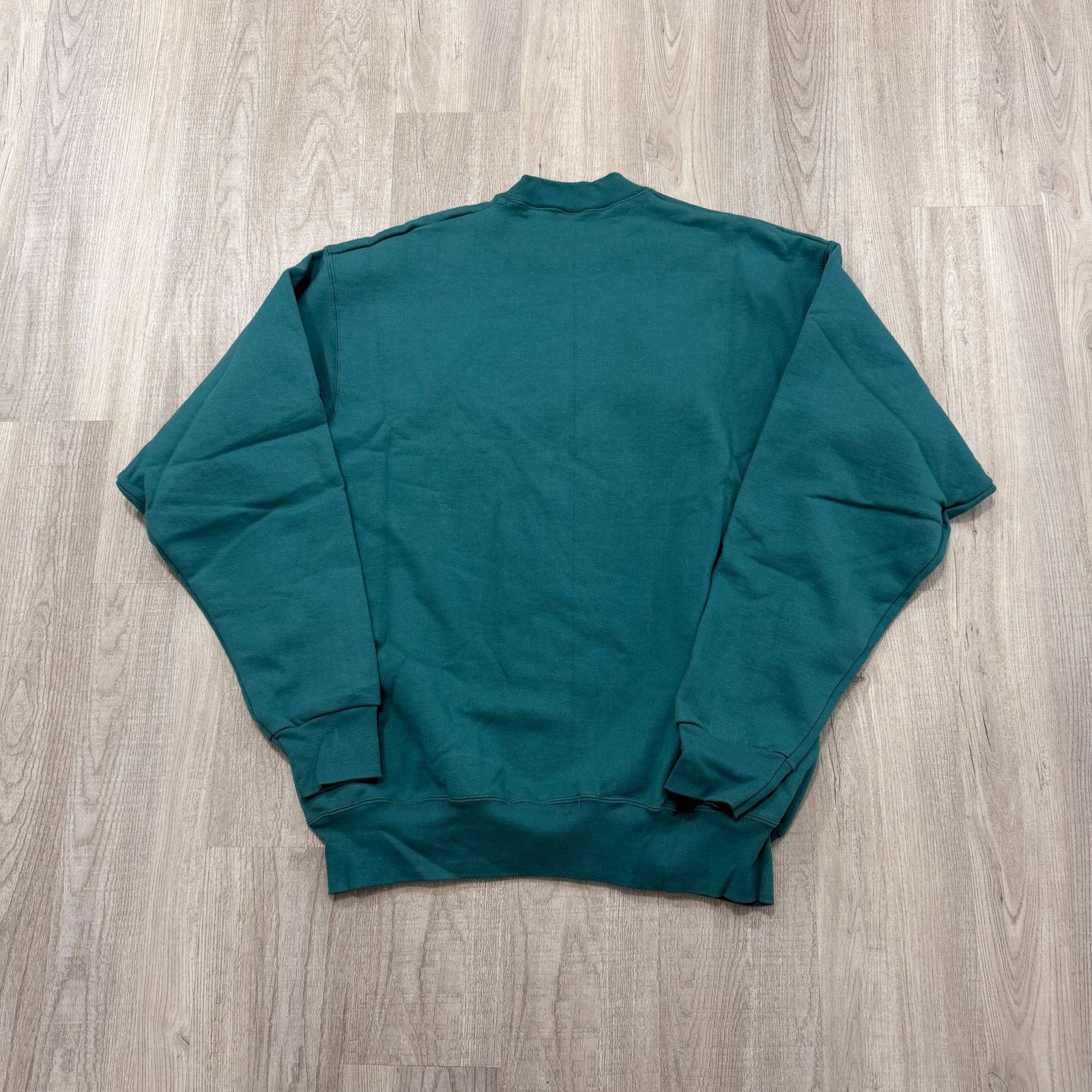 Fruit Of The Loom Vintage Fruit of The Loom Sweatshirt Extra Large Teal Green Size US XL / EU 56 / 4 - 5 Thumbnail