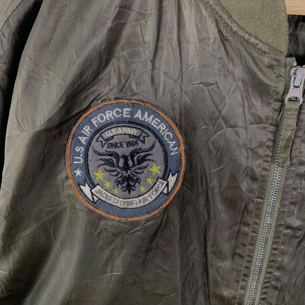 Other ARMY AIR FORCE US USAF Military MA-1 Bomber Jacket Size US XXL / EU 58 / 5 - 9 Thumbnail