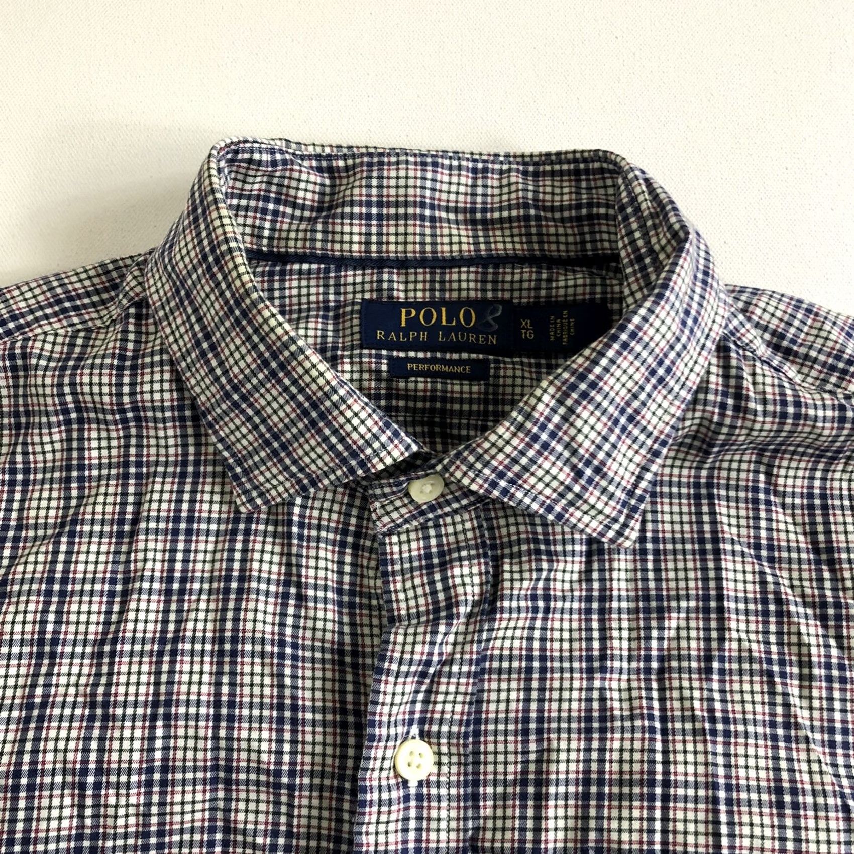 Polo Ralph Lauren Polo Ralph Lauren Shirt Mens 2XL Performance Size Plaid Long Sleeve Size US XXL / EU 58 / 5 - 6 Thumbnail