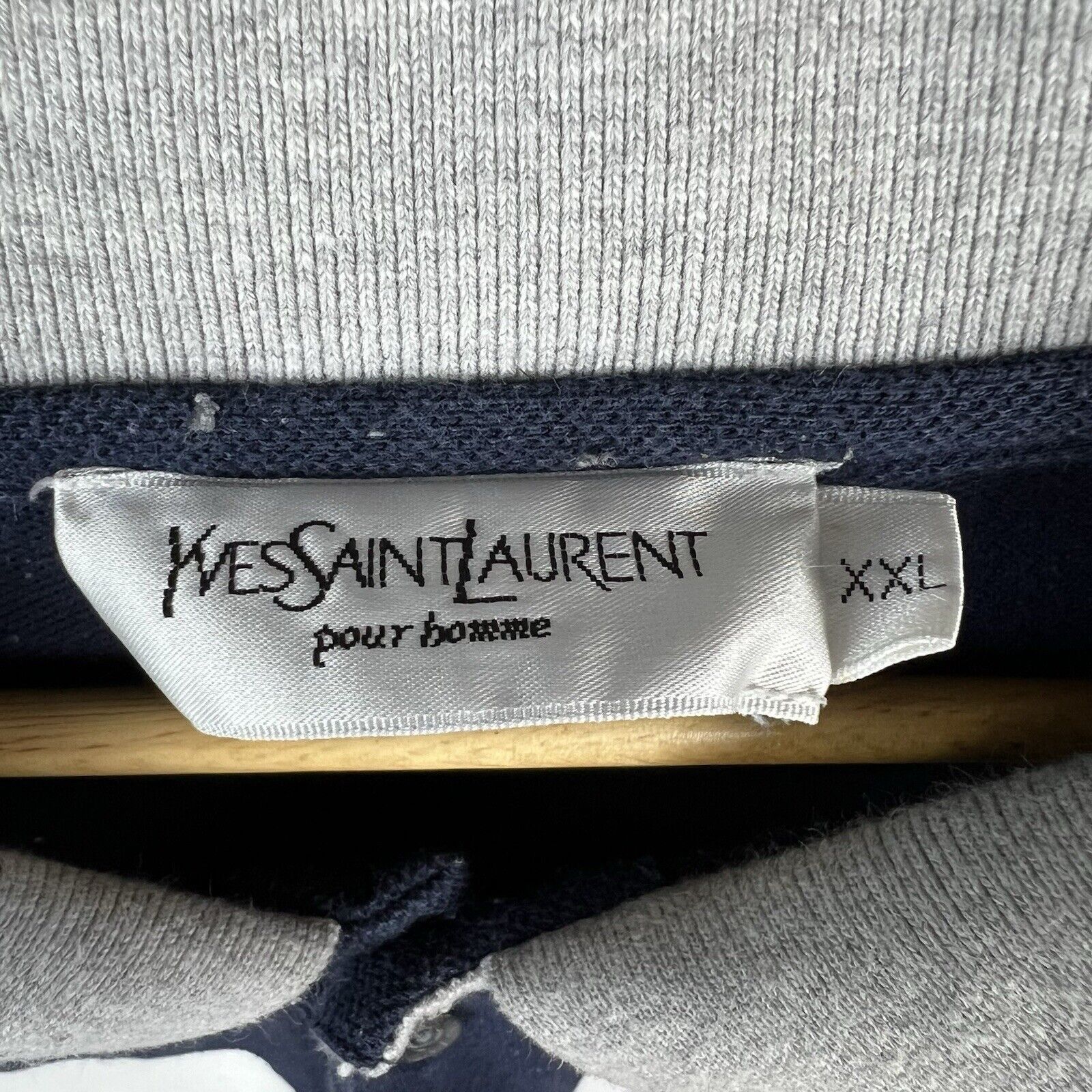 Yves Saint Laurent Yves Saint Laurent Polo Men's Size XXL Short Sleeve Size US XXL / EU 58 / 5 - 2 Thumbnail