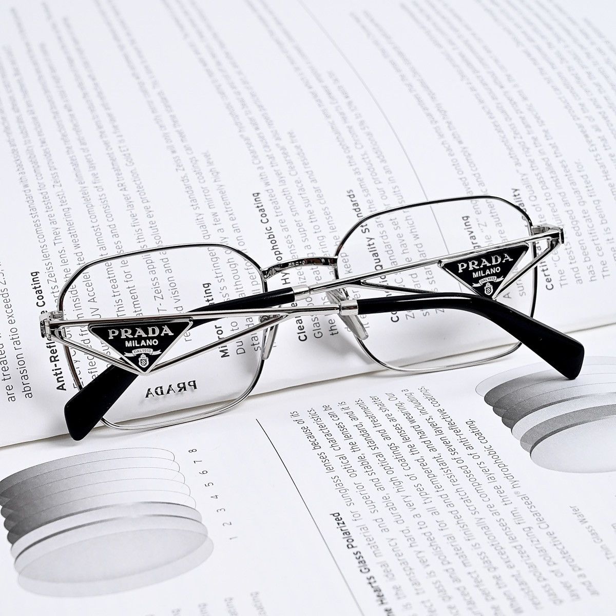 Prada PRADA 0PR A51V GLASSES Size ONE SIZE - 9 Thumbnail