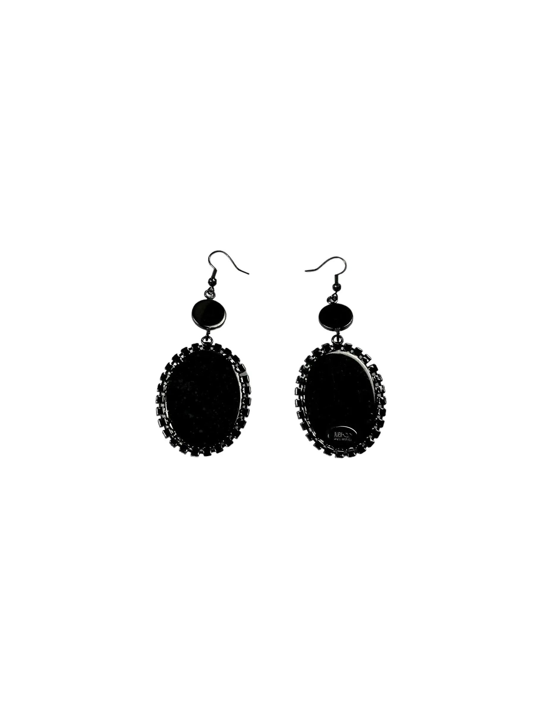 Valentino Red Valentino Gothic Flowers Earrings Size ONE SIZE - 4 Thumbnail