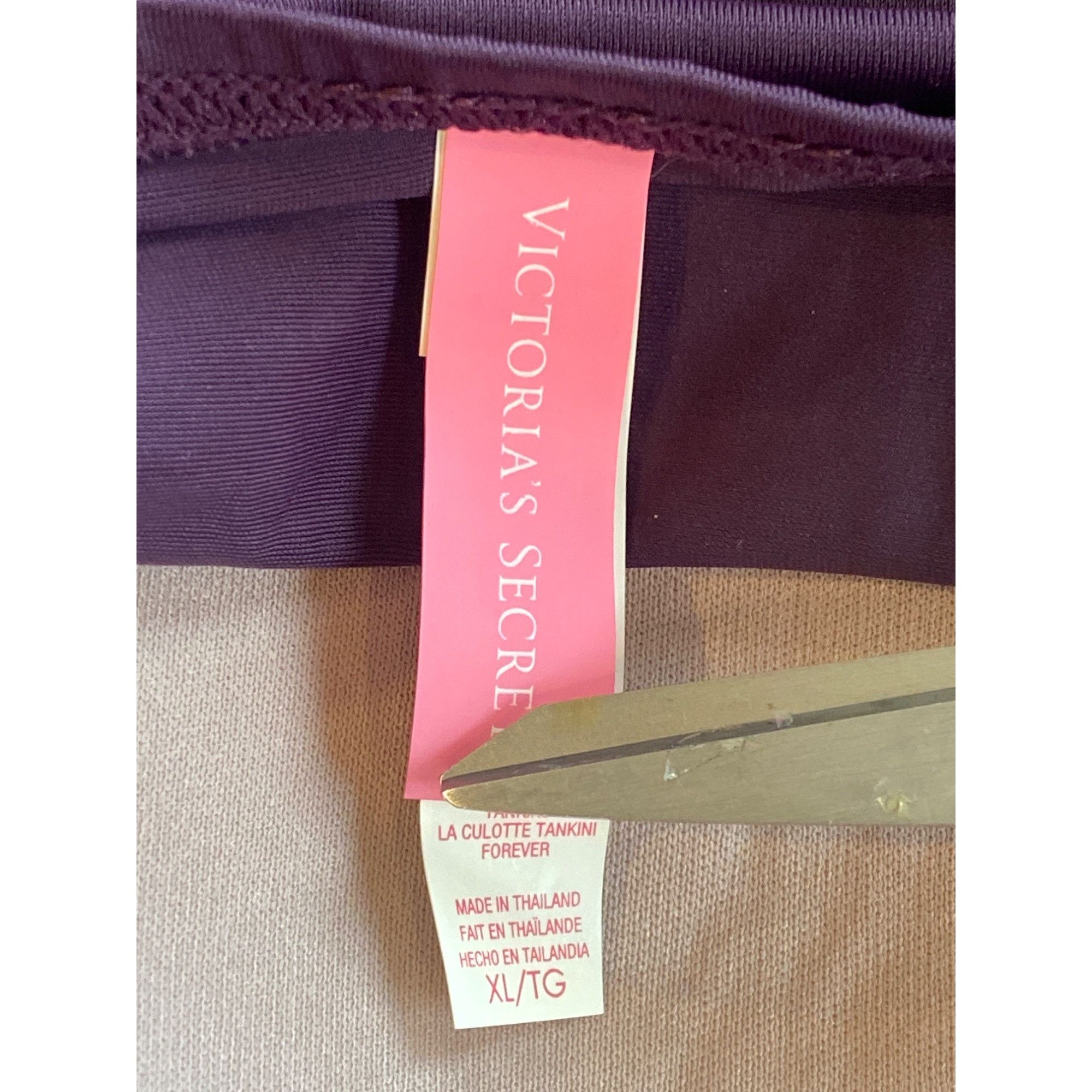 Victoria's Secret Victoria’s Secret Forever Dark Purple Tankini XL Size XL / US 12-14 / IT 48-50 - 8 Thumbnail