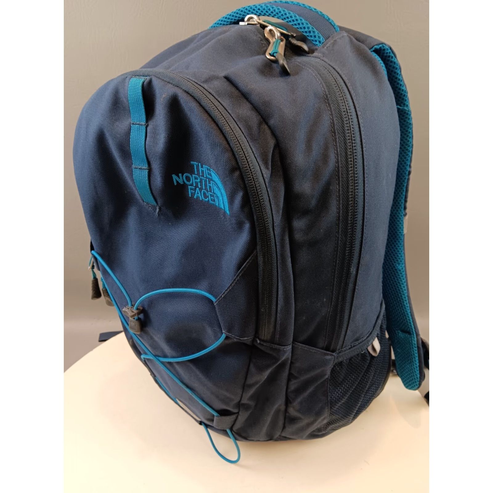 The North Face The North Face Jester Backpack Navy Padded Computer Lap Top Flex Vent Unisex Adults Medium Nylon Zip Backpack Size US M / EU 48-50 / 2 - 4 Thumbnail
