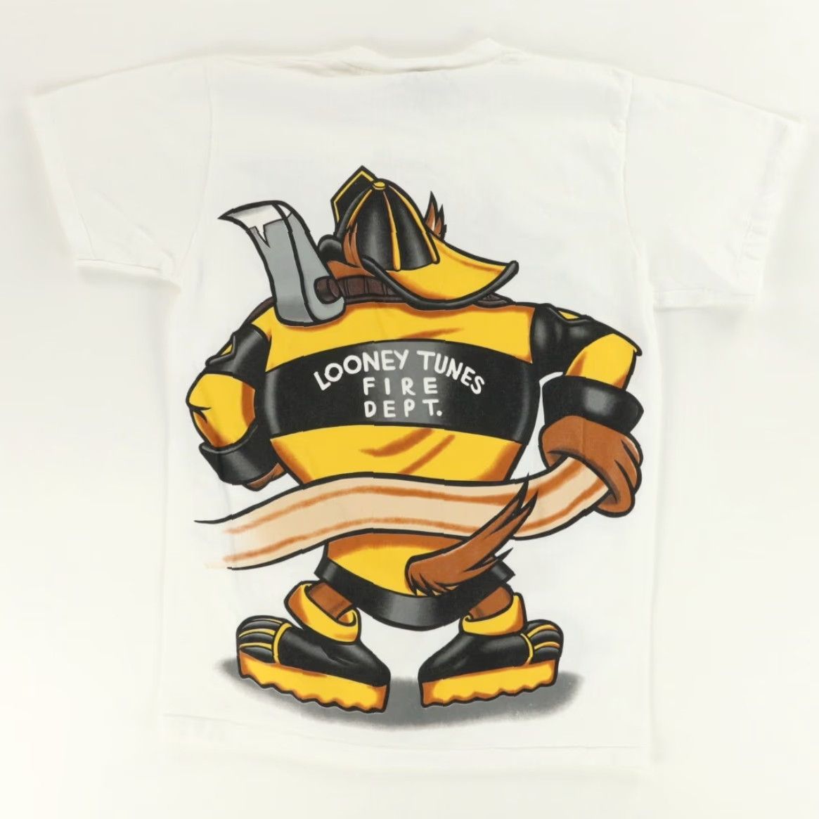 Changes VINTAGE Changes Shirt Men M VTG 1994 Tasmanian Devil Fire Dept. White T-Shirt Size US M / EU 48-50 / 2 - 4 Thumbnail