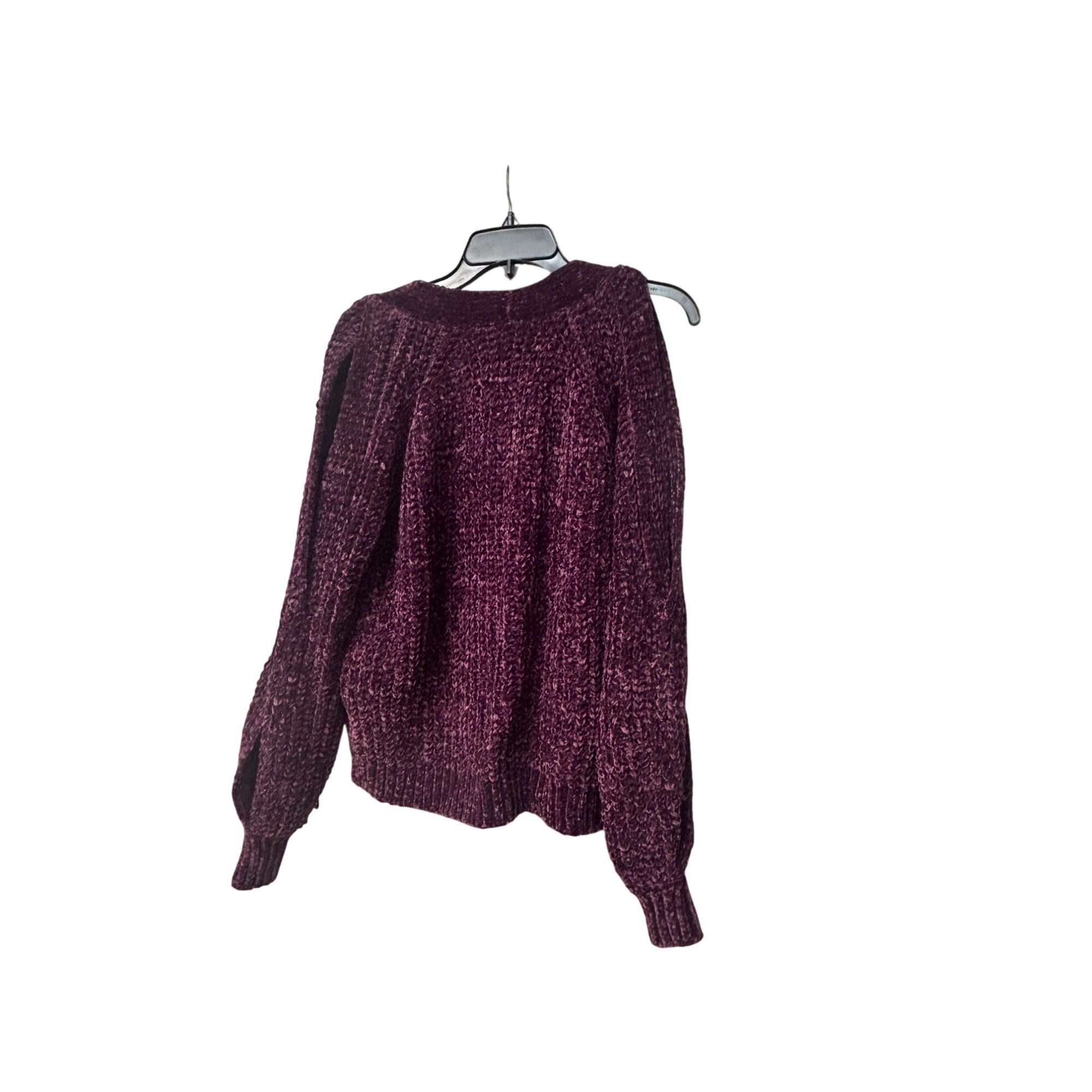 Other Marled Reunited Twisted Shoulder Chunky Junior’s Sweater, Ca Size L / US 10 / IT 46 - 10 Thumbnail