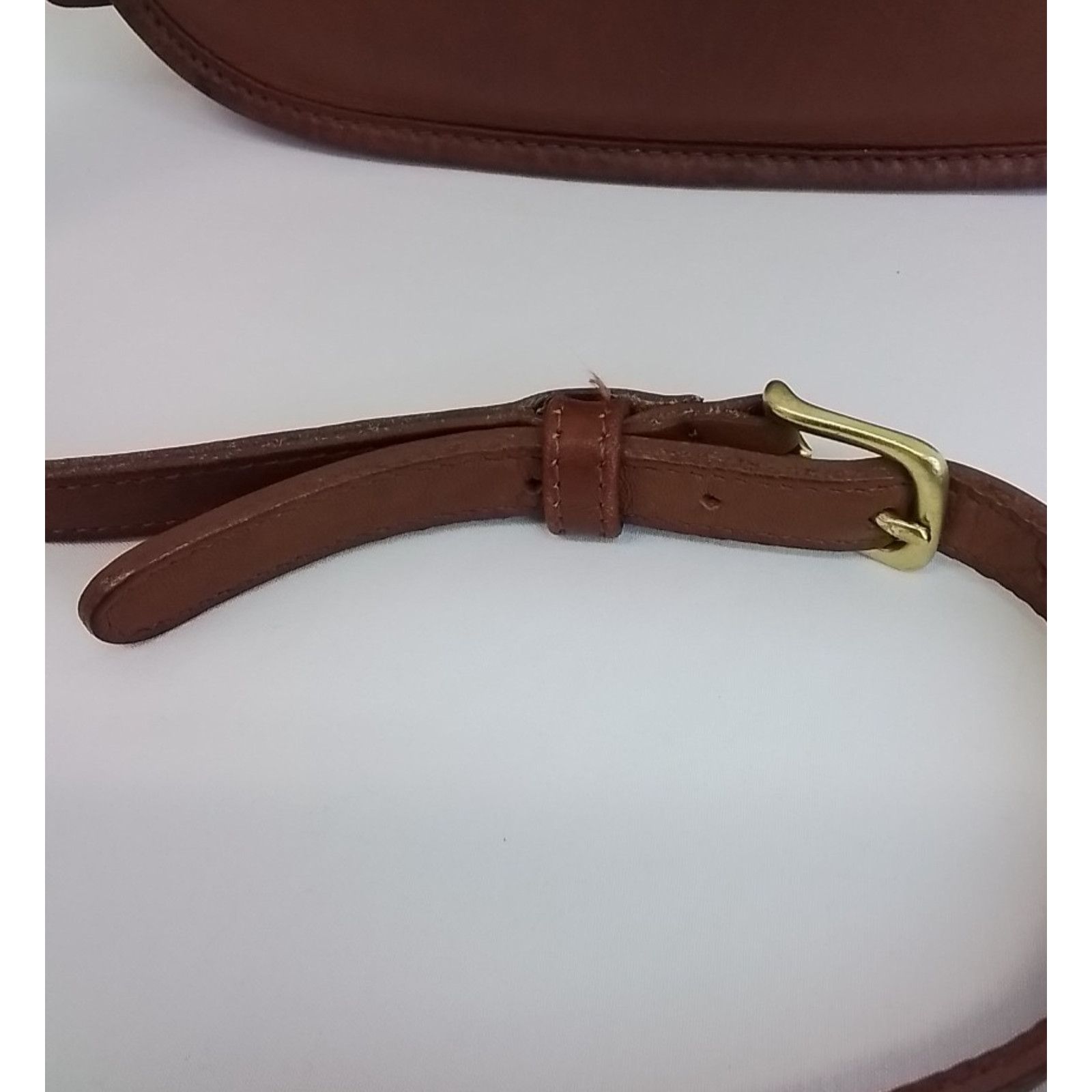 Coach Coach Wendie Bag Crossbody Purse British Tan Vintage 1989 Size ONE SIZE - 8 Thumbnail