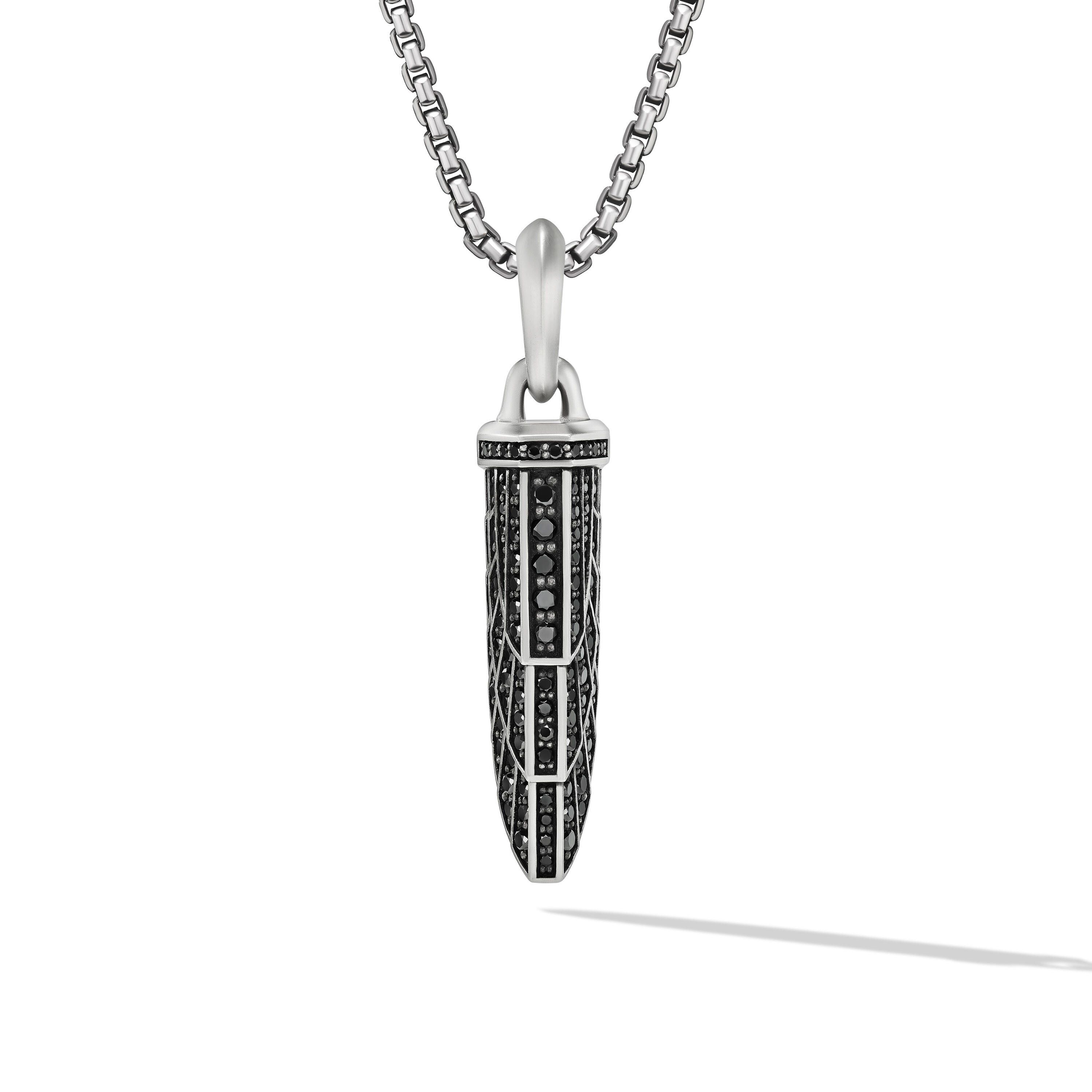 David Yurman o1w1db10526 D25783M /Size 8 /Ampire Amulet in Silver Size ONE SIZE - 1 Thumbnail