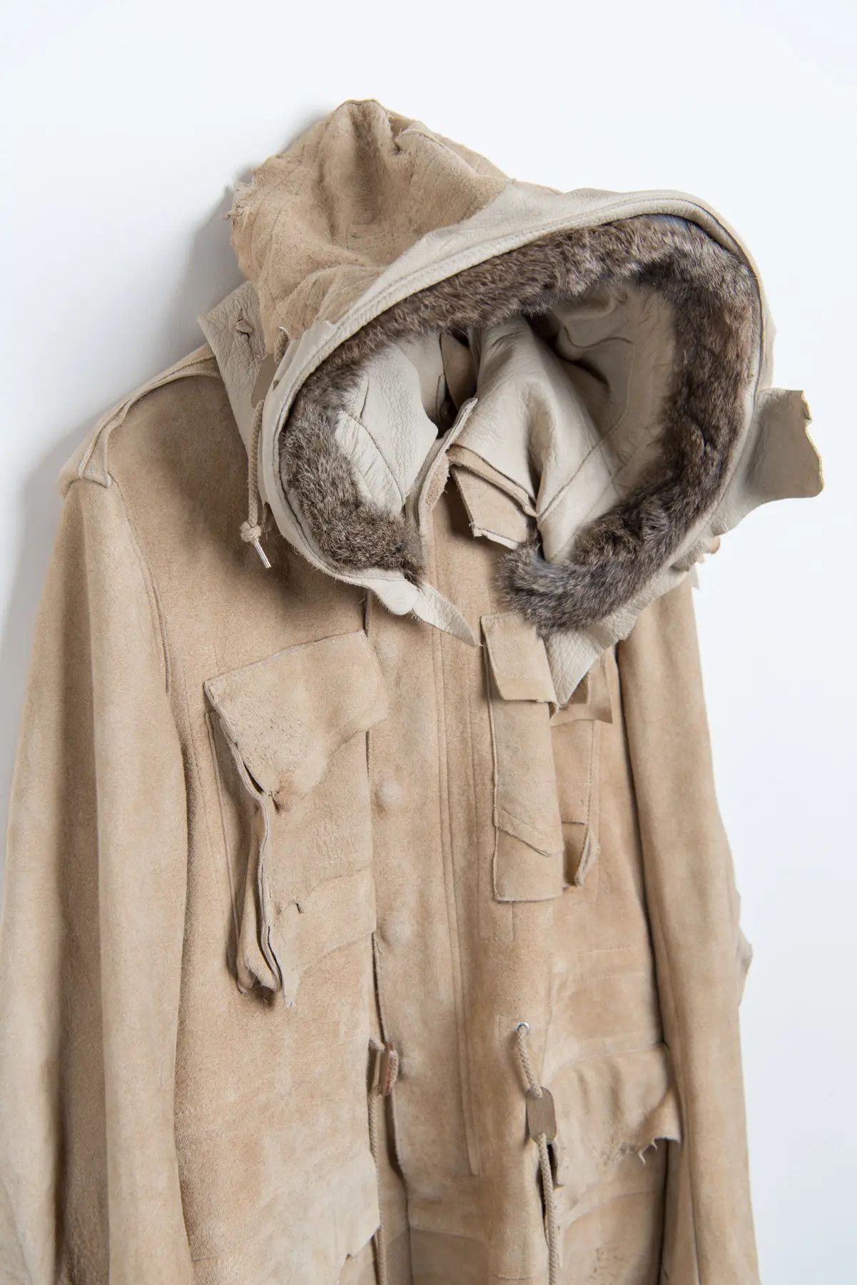 Takahiromiyashita The Soloist. FW14 Rough Out Deer Hide Leather Work Military Jacket Size US M / EU 48-50 / 2 - 5 Thumbnail