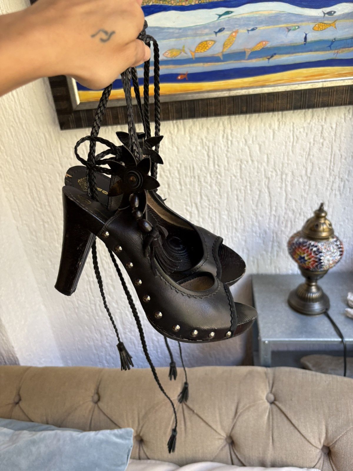 Vintage Fornarina heels Size US 6 / IT 36 - 16 Thumbnail