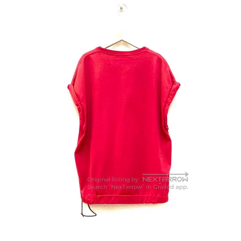 Givenchy Givenchy Red Hem Loose T-Shirt Size US M / EU 48-50 / 2 - 2 Thumbnail