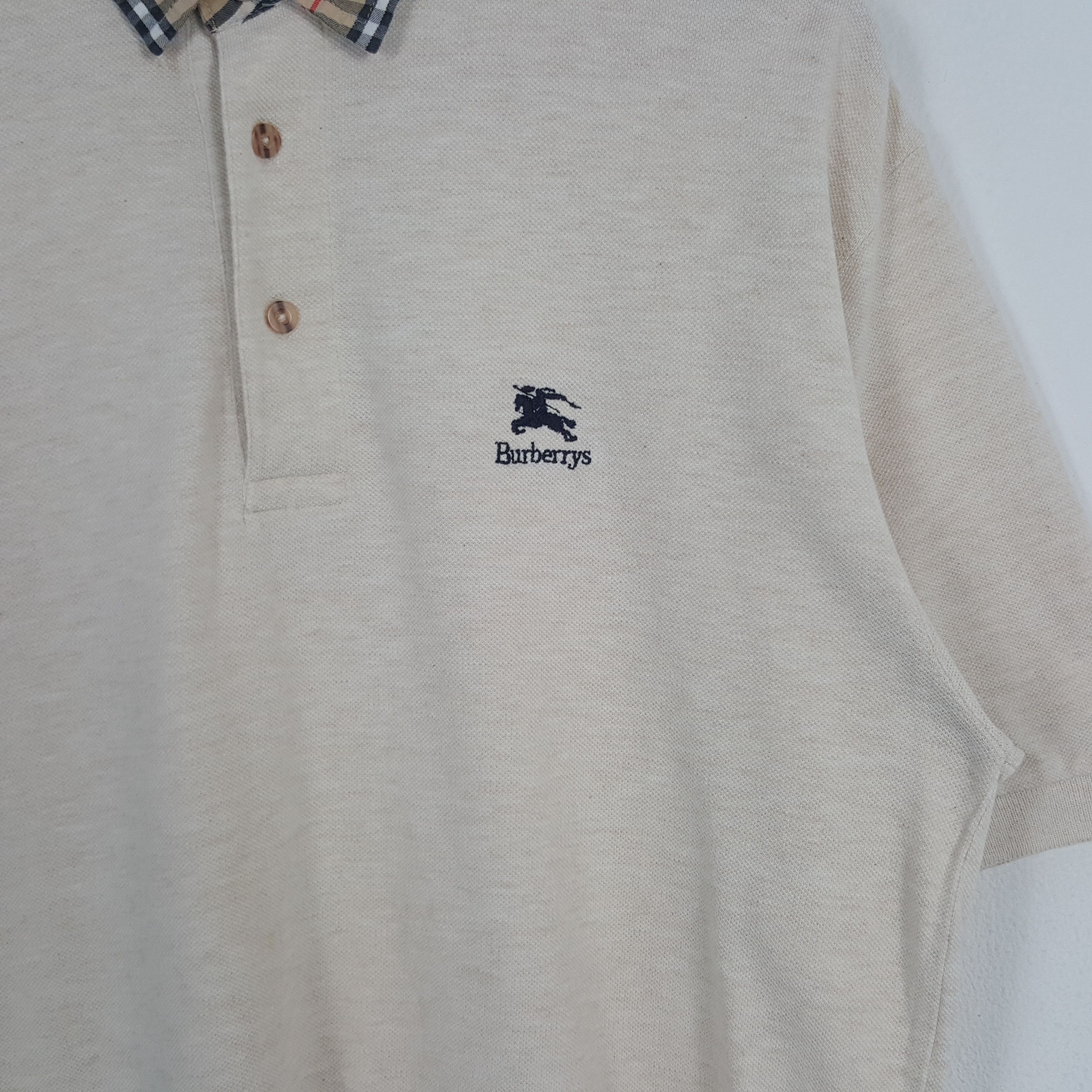 Burberry × Vintage Vintage Burberry Nova Check Designer Shirt Button Up Size US L / EU 52-54 / 3 - 2 Thumbnail