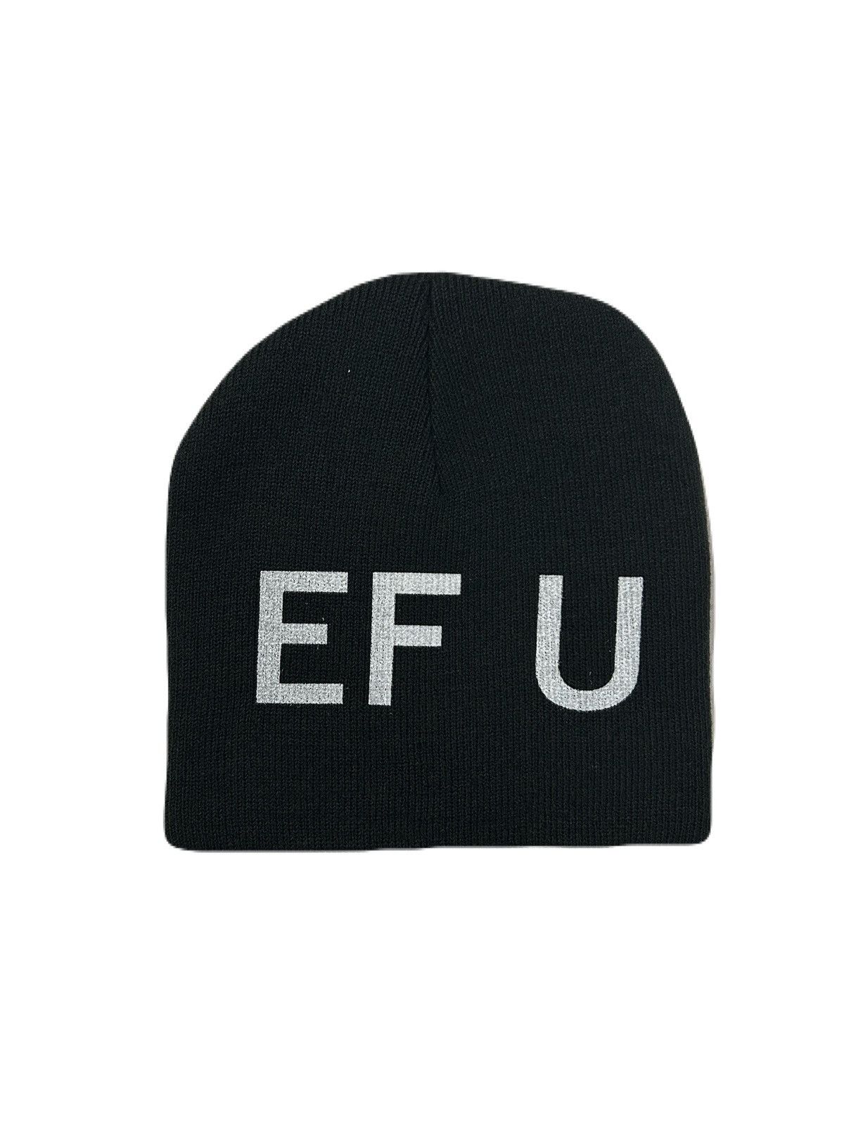Other “EFU” Cracked beanie by Christoph Christopher Size ONE SIZE - 1 Thumbnail