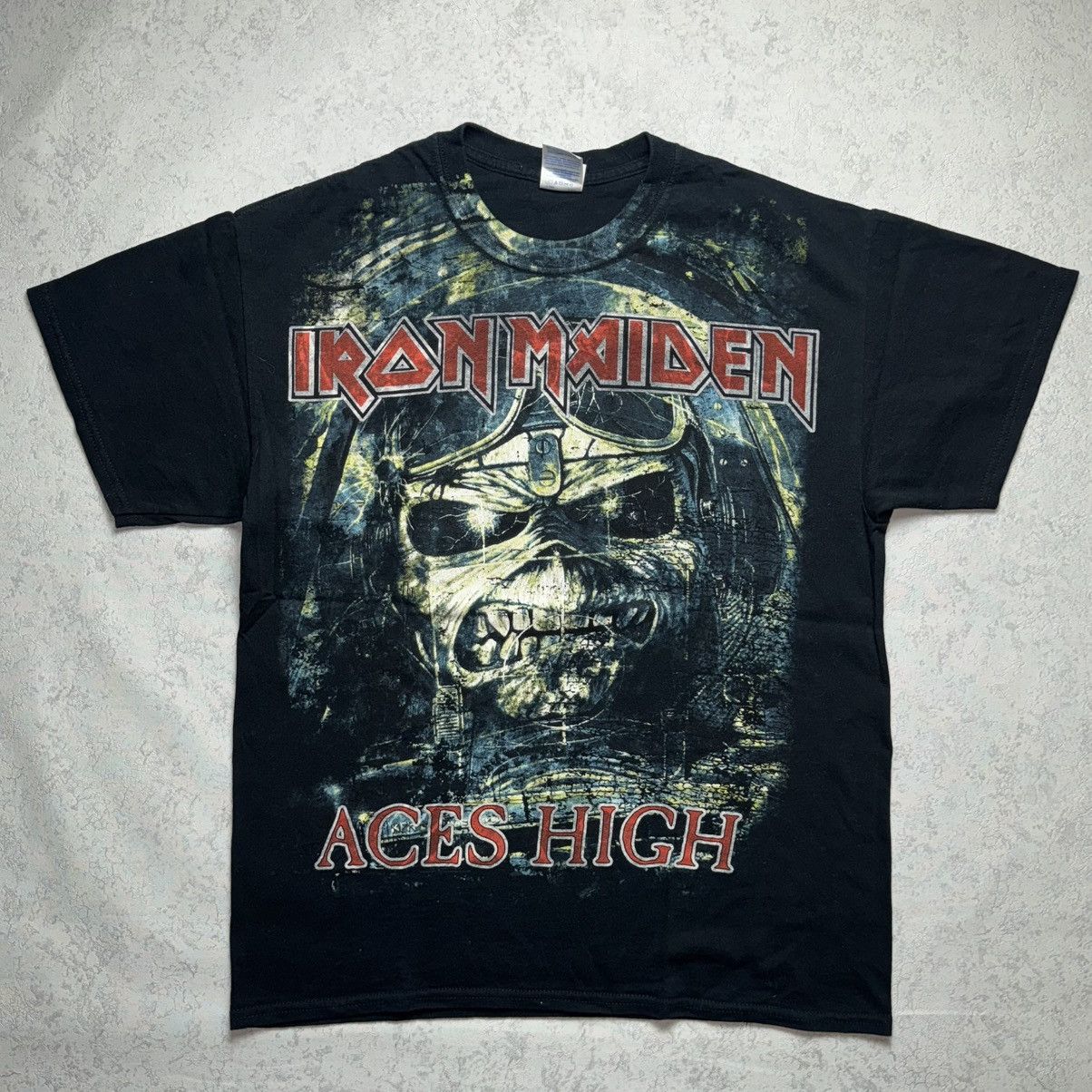 Iron Maiden Vintage Iron Maiden Aces High Rock Tee Size US L / EU 52-54 / 3 - 1 Thumbnail
