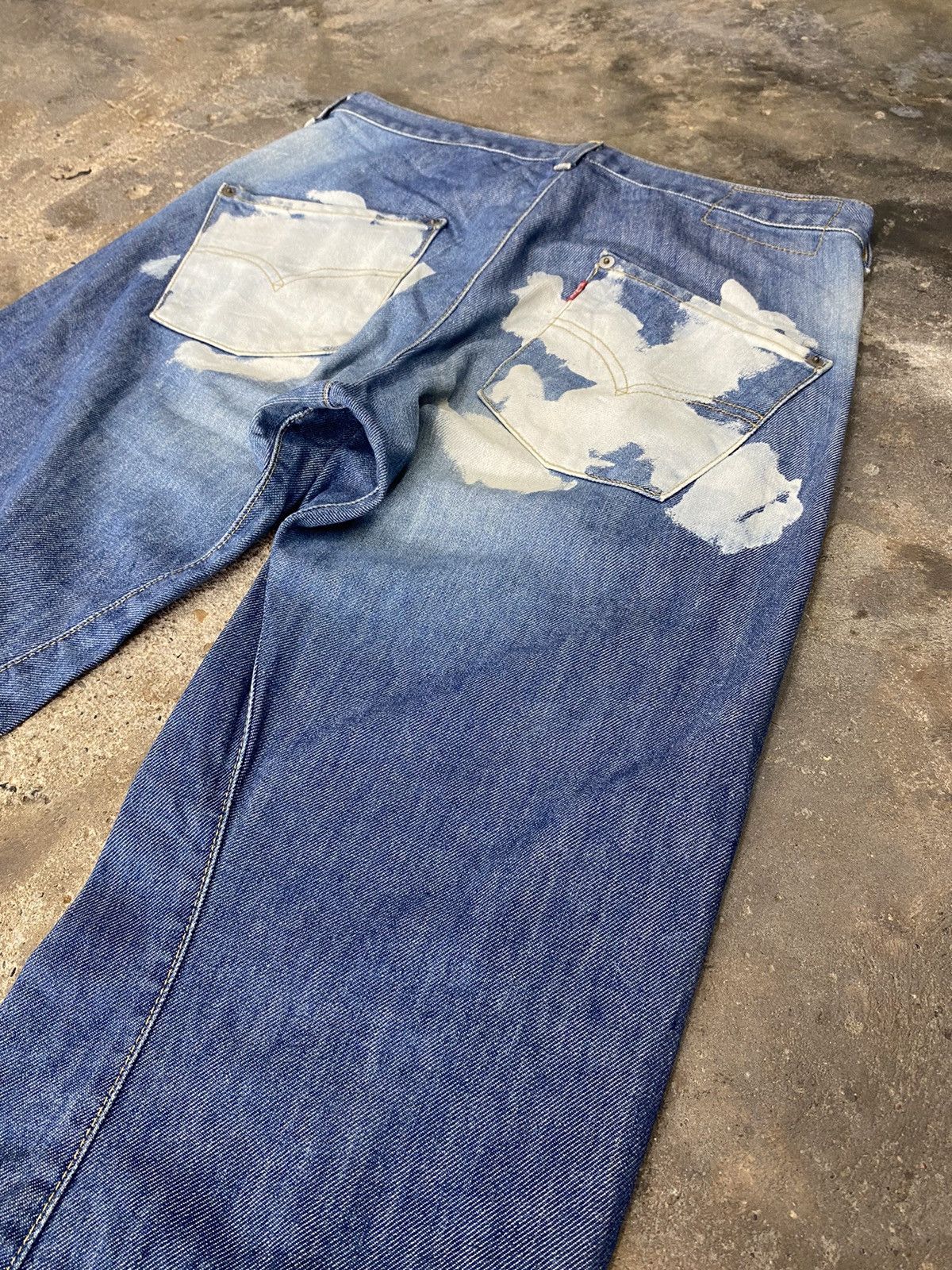 Japanese Brand × Levi's × Vintage Lev’is blue jeans wash japanese brand Size US 30 / EU 46 - 11 Thumbnail