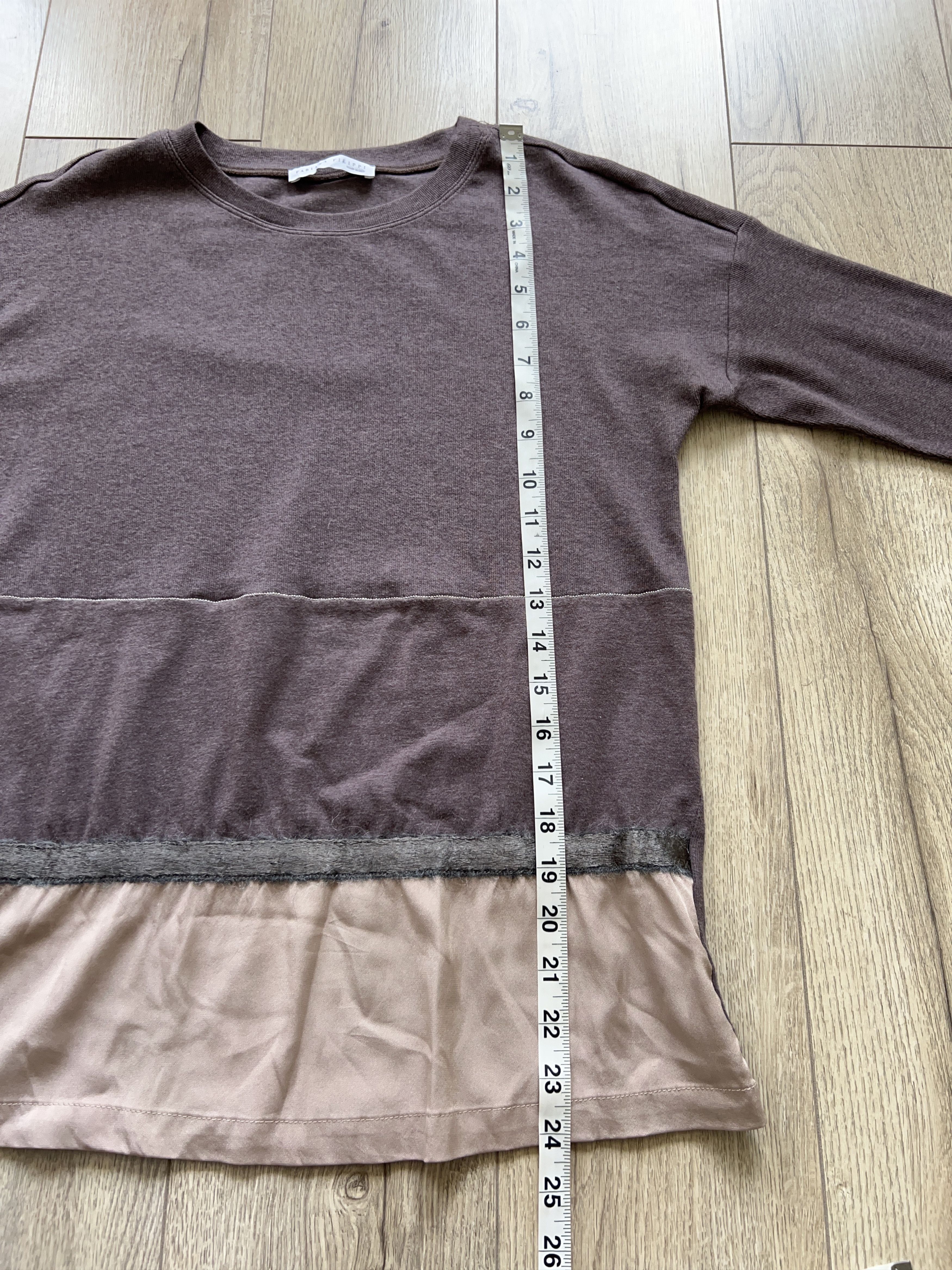 Designer × Fabiana Filippi Long Sleeve Sweater Pullover Cotton Size IT 46 UK 14 L Size L / US 10 / IT 46 - 8 Thumbnail