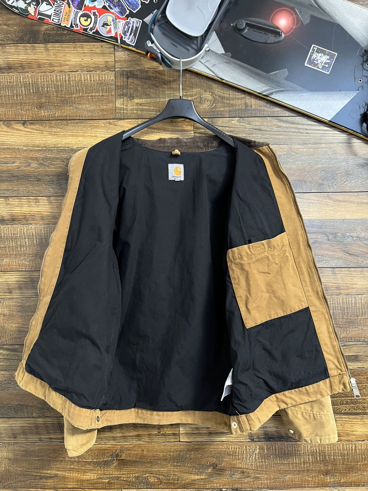 Carhartt CARHARTT DETROIT Jacket Vintage y2k FADED THRASHED Size US XL / EU 56 / 4 - 13 Thumbnail