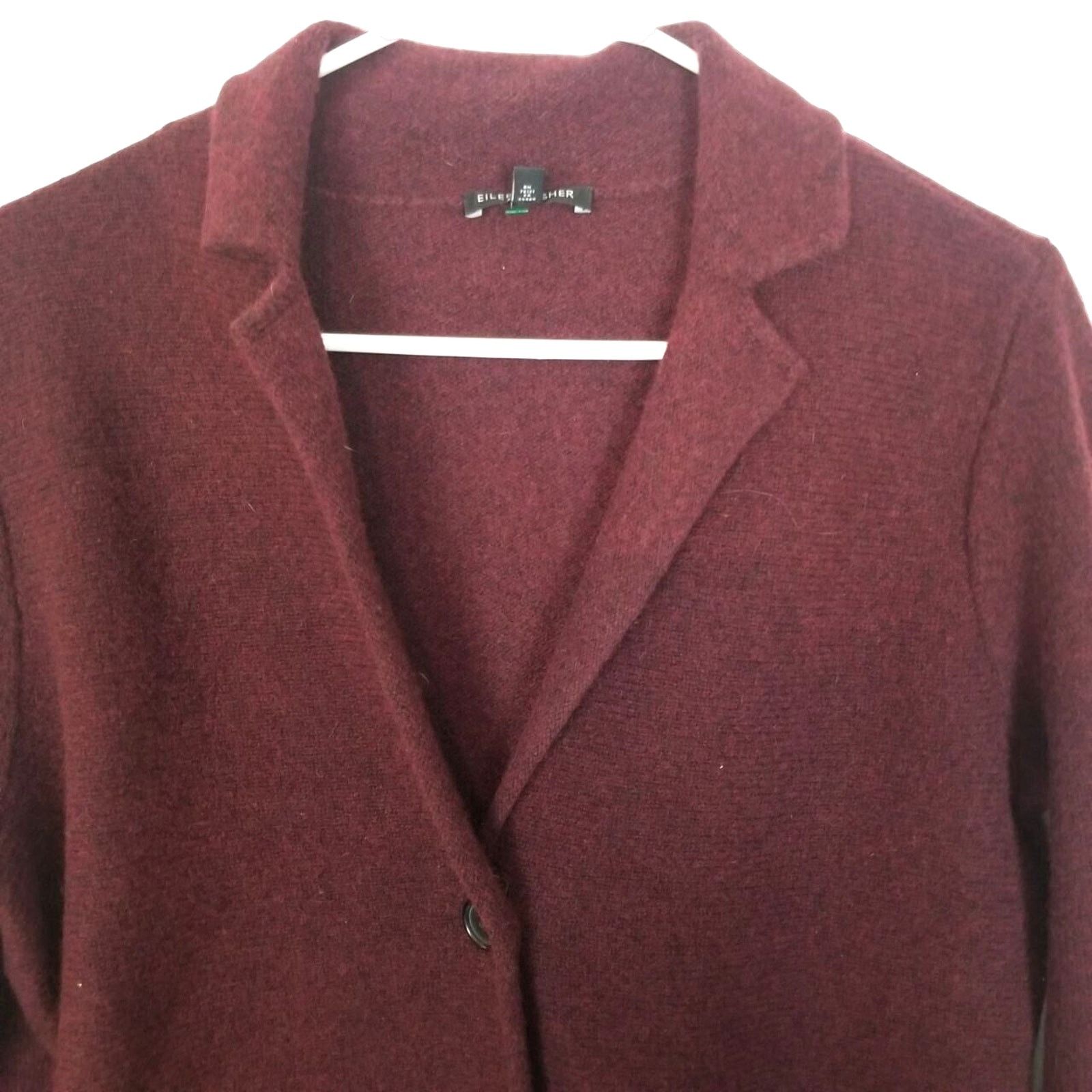 Eileen Fisher Eileen Fisher Womens Wool Cardigan Sweater Sz S Quiet Luxury Size S / US 4 / IT 40 - 2 Thumbnail