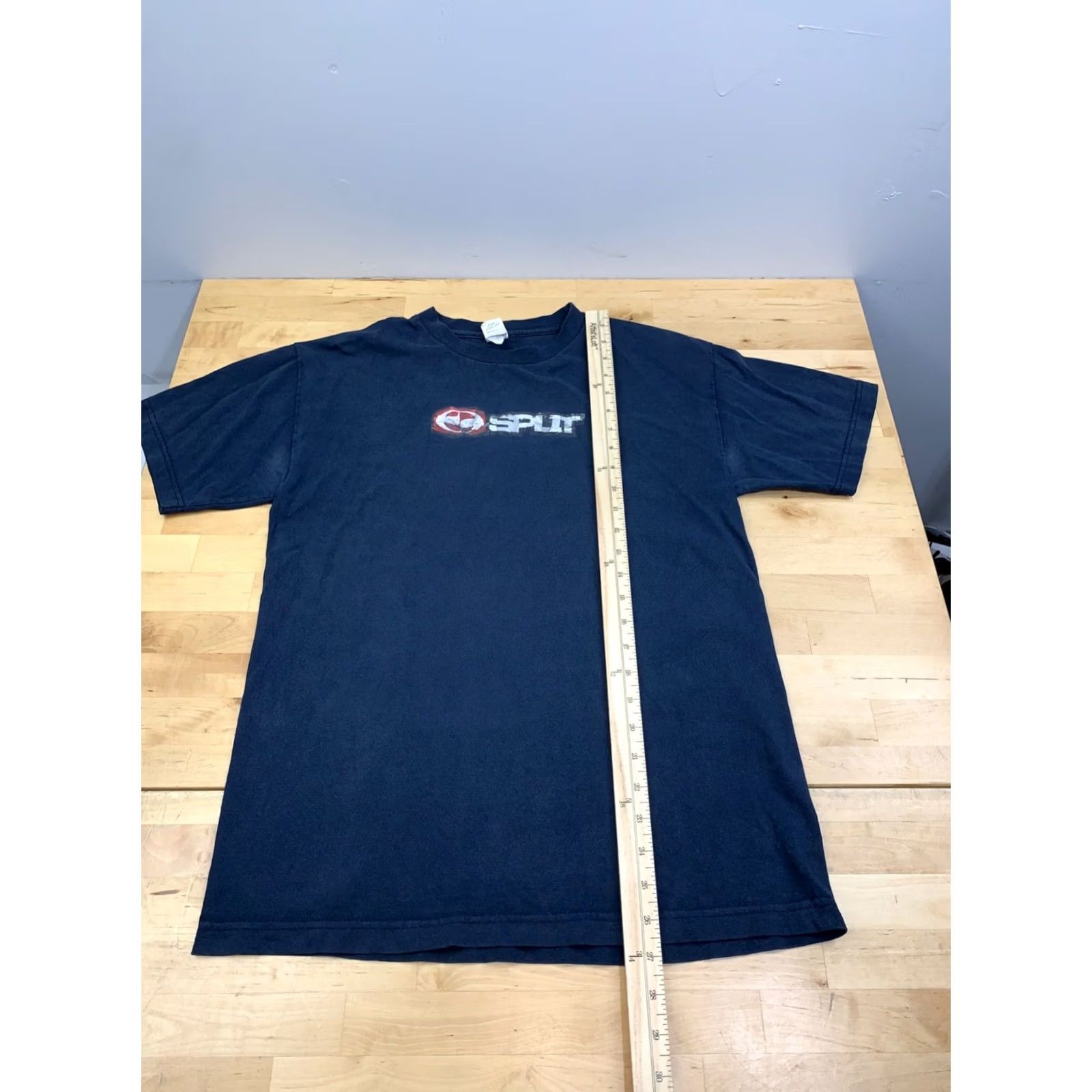 Vintage VINTAGE Split Shirt Men M Blue 90s Y2K Skate Graphic Print Logo T-Shirt Size US M / EU 48-50 / 2 - 7 Thumbnail