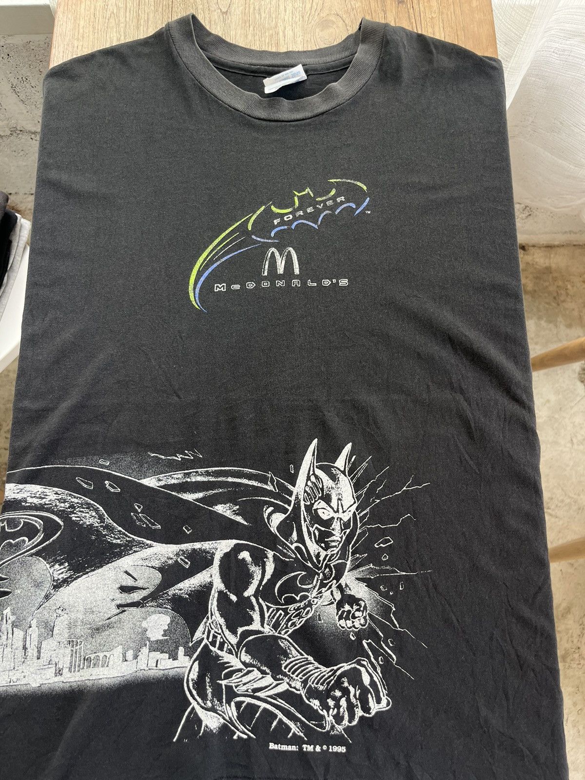 DC Comics × Vintage Vintage Batman Forever McDonald’s Dc.Comics 1995’s Tshirt Size US XL / EU 56 / 4 - 3 Thumbnail
