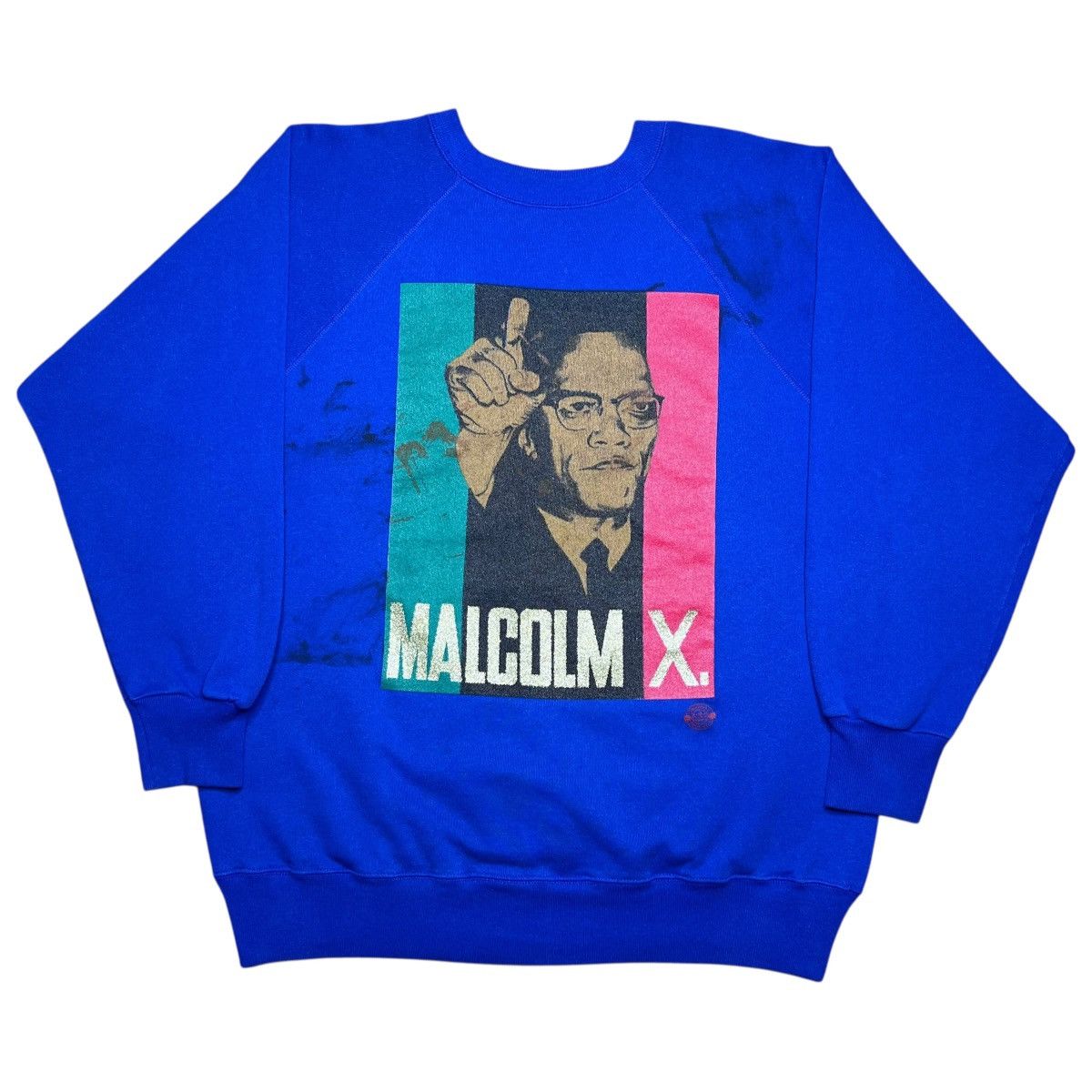 Rap Tees Malcolm X By Any Means Necessary Black Activist Sweatshirt Size US XXL / EU 58 / 5 - 1 Thumbnail