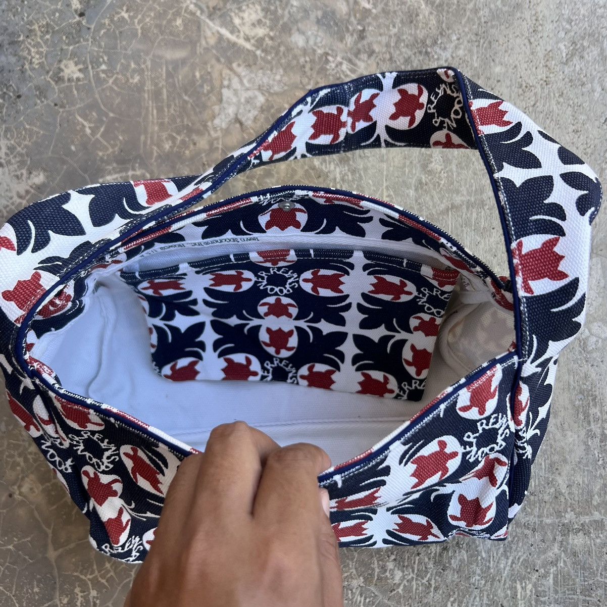 Reyn Spooner Reyn Spooner Hawaiian Print Shoulder Bag Size ONE SIZE - 7 Thumbnail