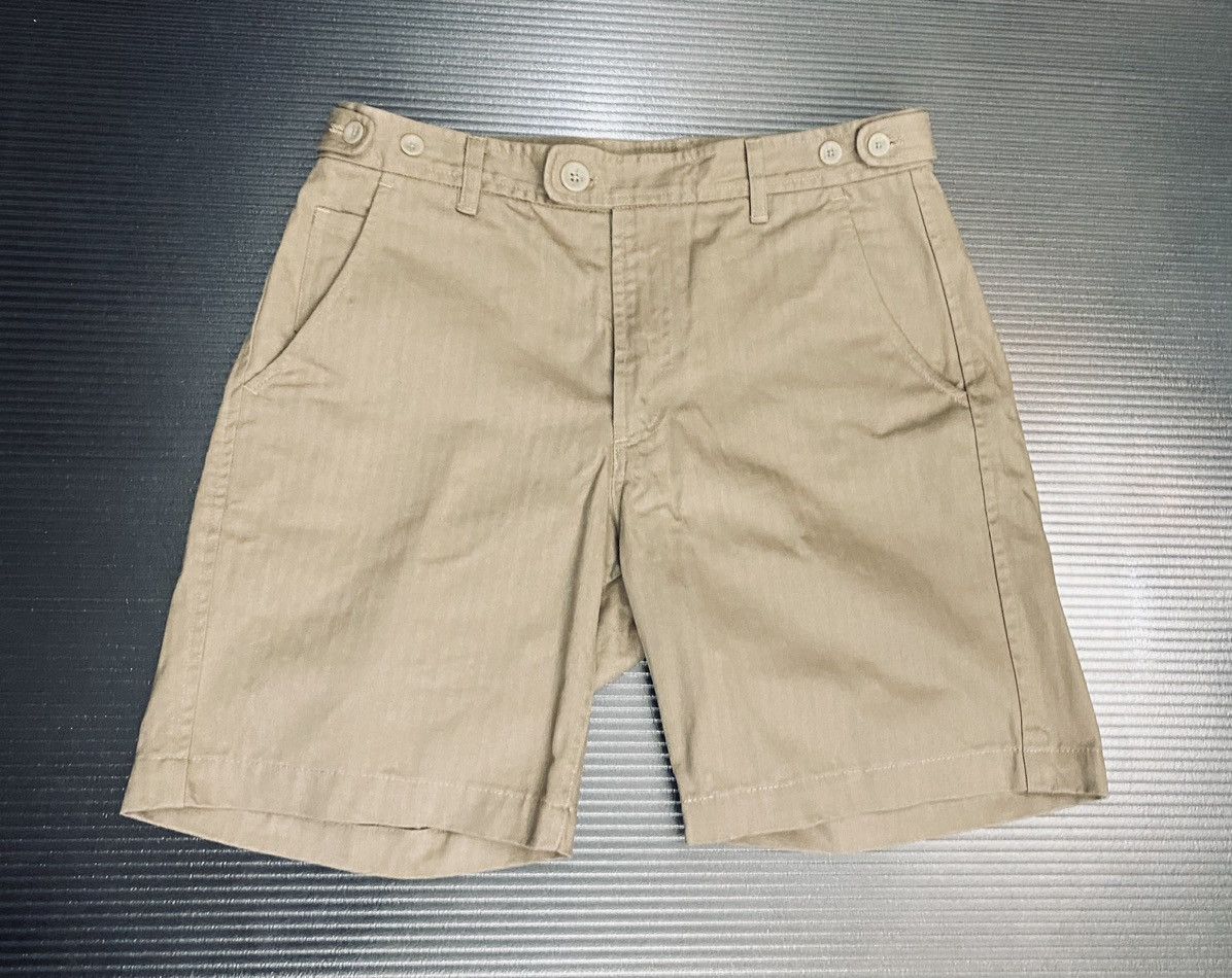 Corridor Corridor NY 🇺🇸 brown herringbone camp shorts made in USA 30 Size US 30 / EU 46 - 4 Thumbnail