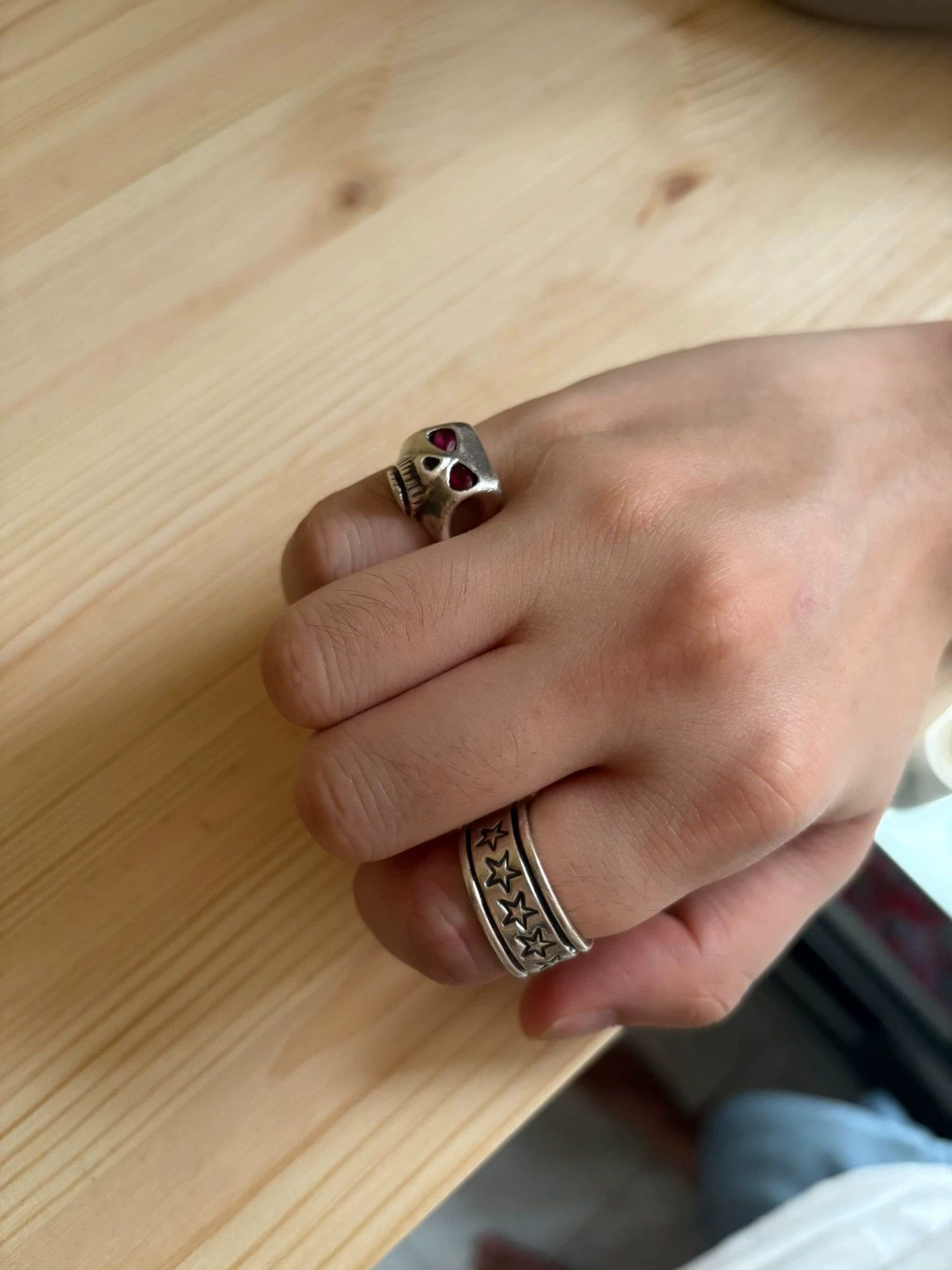 Other FLASH POINT Skull Ruby Ring Johnny Depp 12 JPN 7/10 Size ONE SIZE - 2 Thumbnail