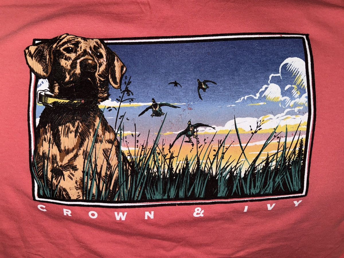 Other Crown & Ivy s/s Medium tee, NEW, outdoors, hunting, duck dog Size US M / EU 48-50 / 2 - 5 Thumbnail