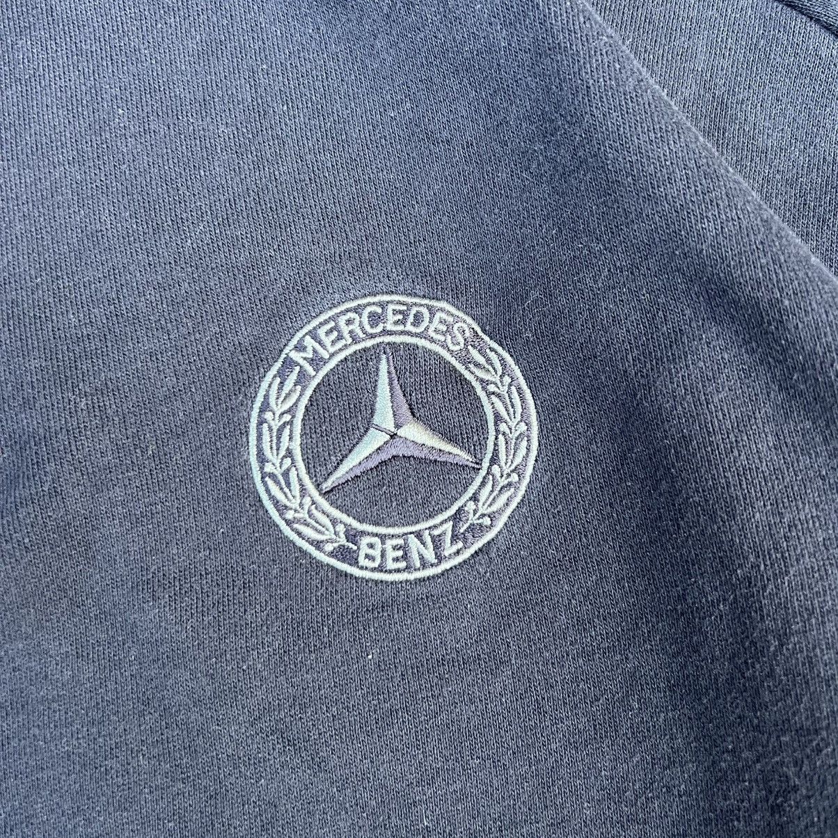 Mercedes-Benz × Vintage 00’s Mercedes Benz Half Zip Sweatshirt Size US XL / EU 56 / 4 - 3 Thumbnail
