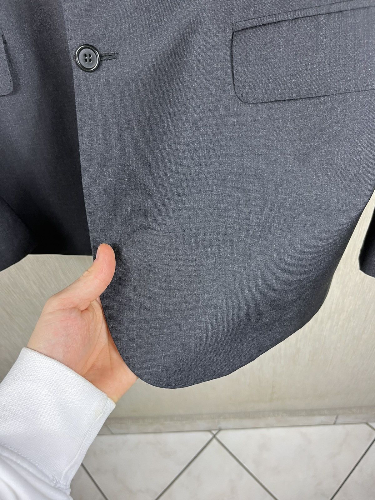 Cerruti 1881 × Vintage Vintage Lanificio F.LLI Cerruti wool blazer Italian jacket Size US L / EU 52-54 / 3 - 13 Thumbnail