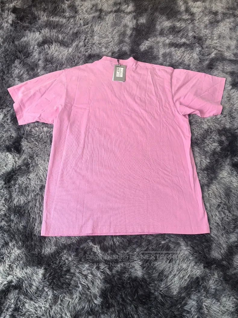 Balenciaga Balenciaga Ripped Letter Logo Aged Round Neck T-Shirt Size US XXS / EU 40 - 3 Thumbnail