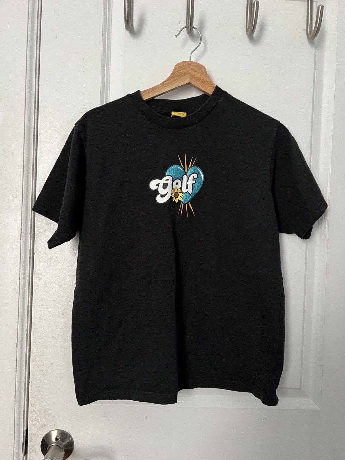 Golf Wang GOLF WANG Romeo Glitter Tee in Black Size S / US 4 / IT 40 - 2 Thumbnail